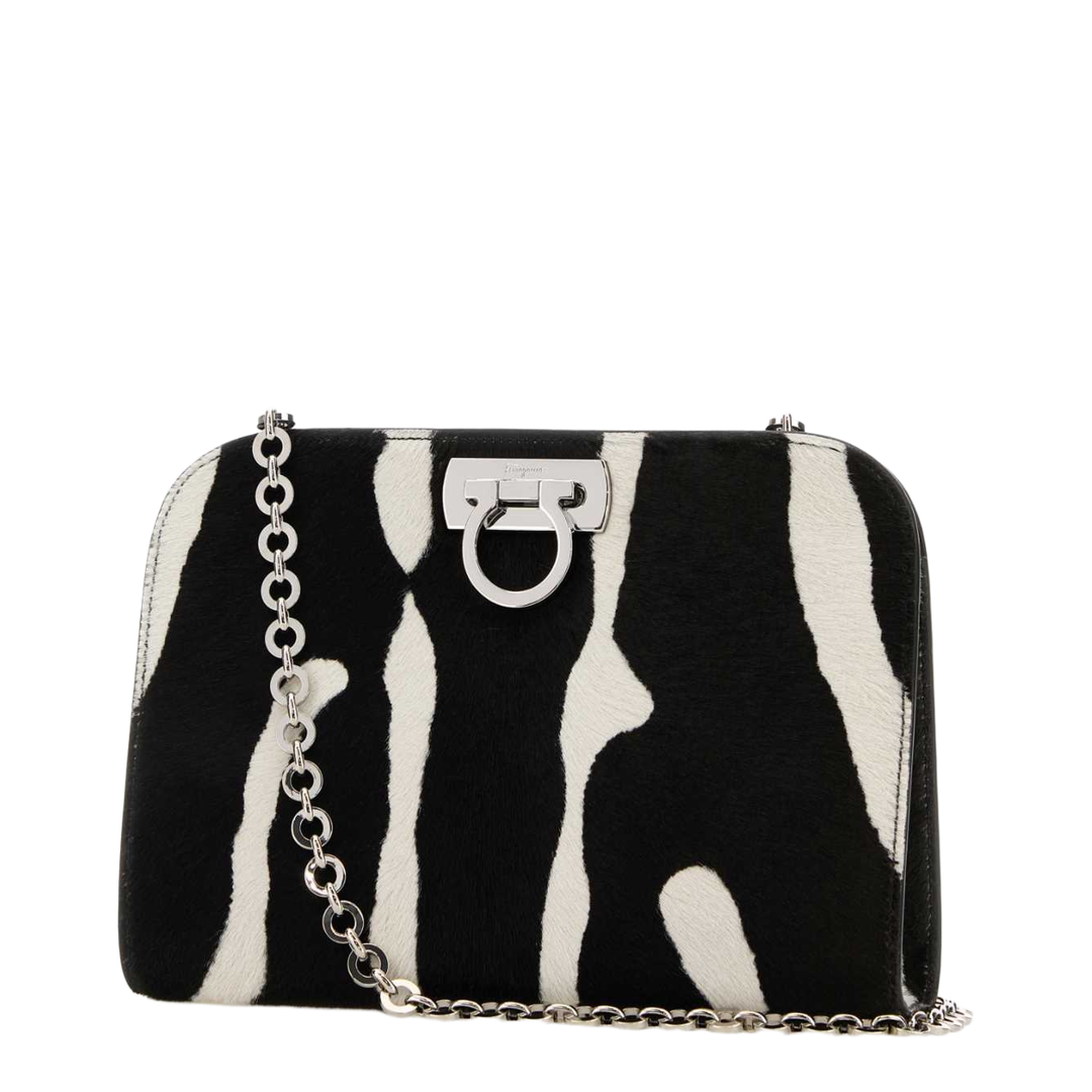 Printed Calf Hair Clutch - Image 2