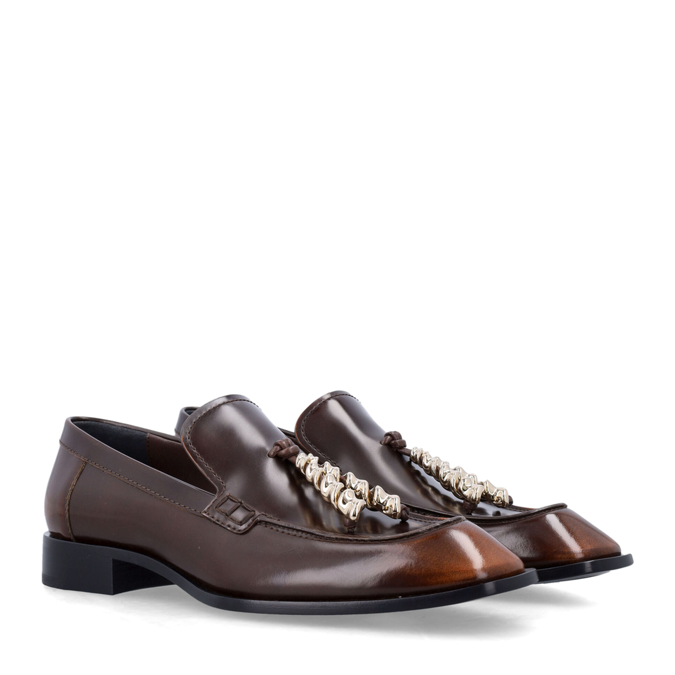 Flat Shoes Brown - Image 2