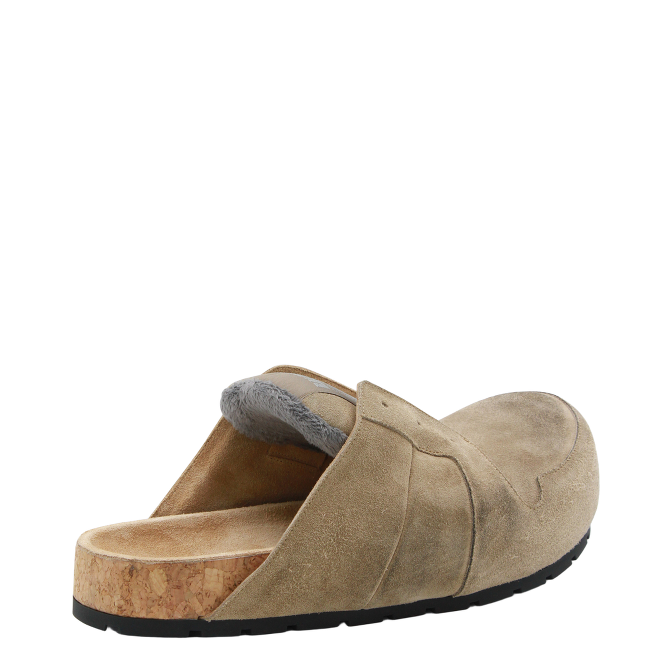 Dumbo Sabot in Distressed Suede Calfskin - Image 6