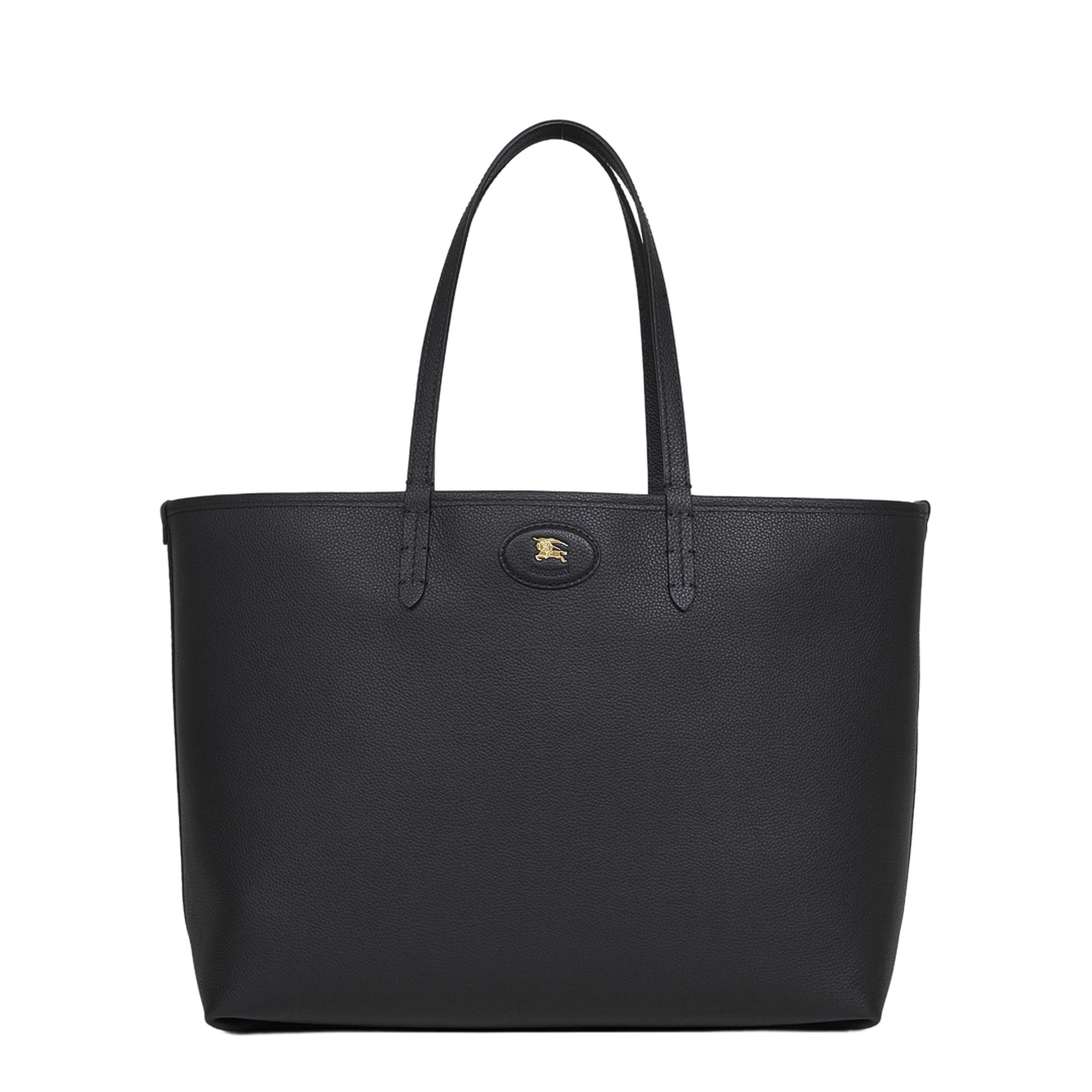Bloomsbury Medium Calfskin Handbag - Black - Image 1