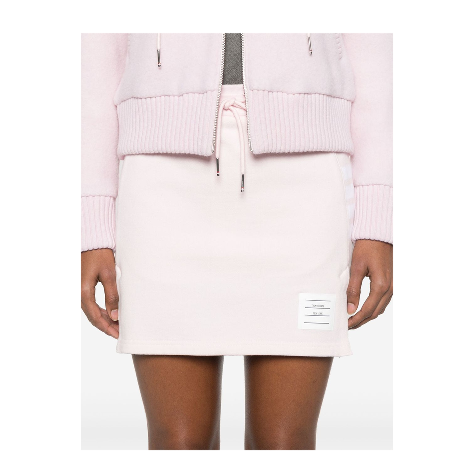 Classic 4-Bar Jersey Mini Skirt - Image 3