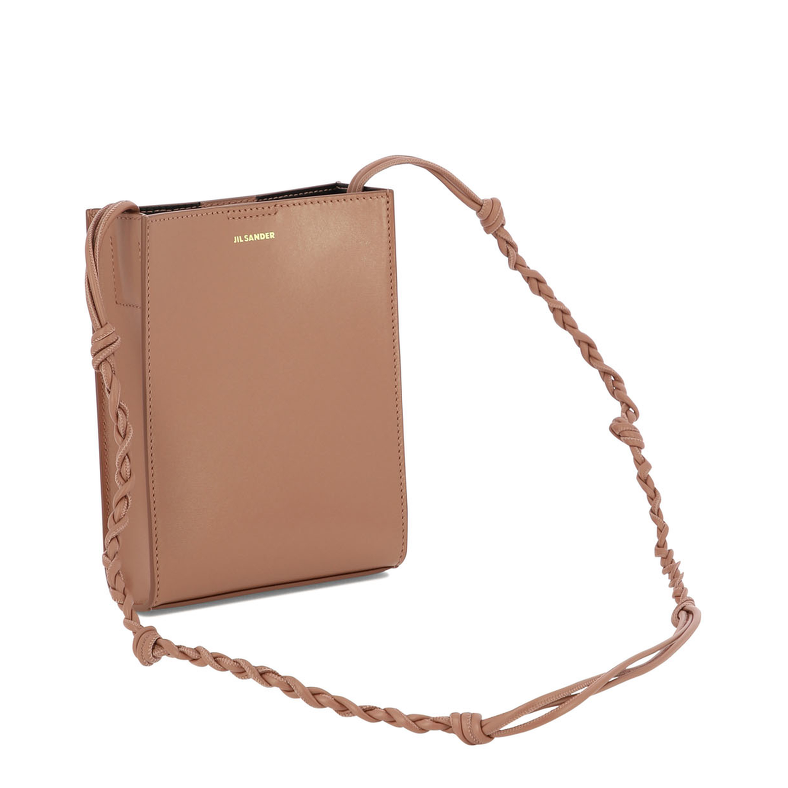 Dark Pink Leather Small Tangle Shoulder Bag - Image 2