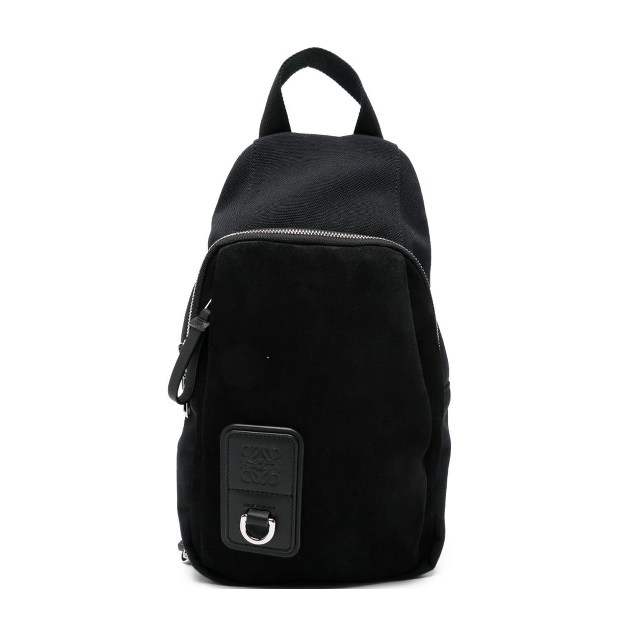 Flex Canvas Sling Bag - Black - Image 1