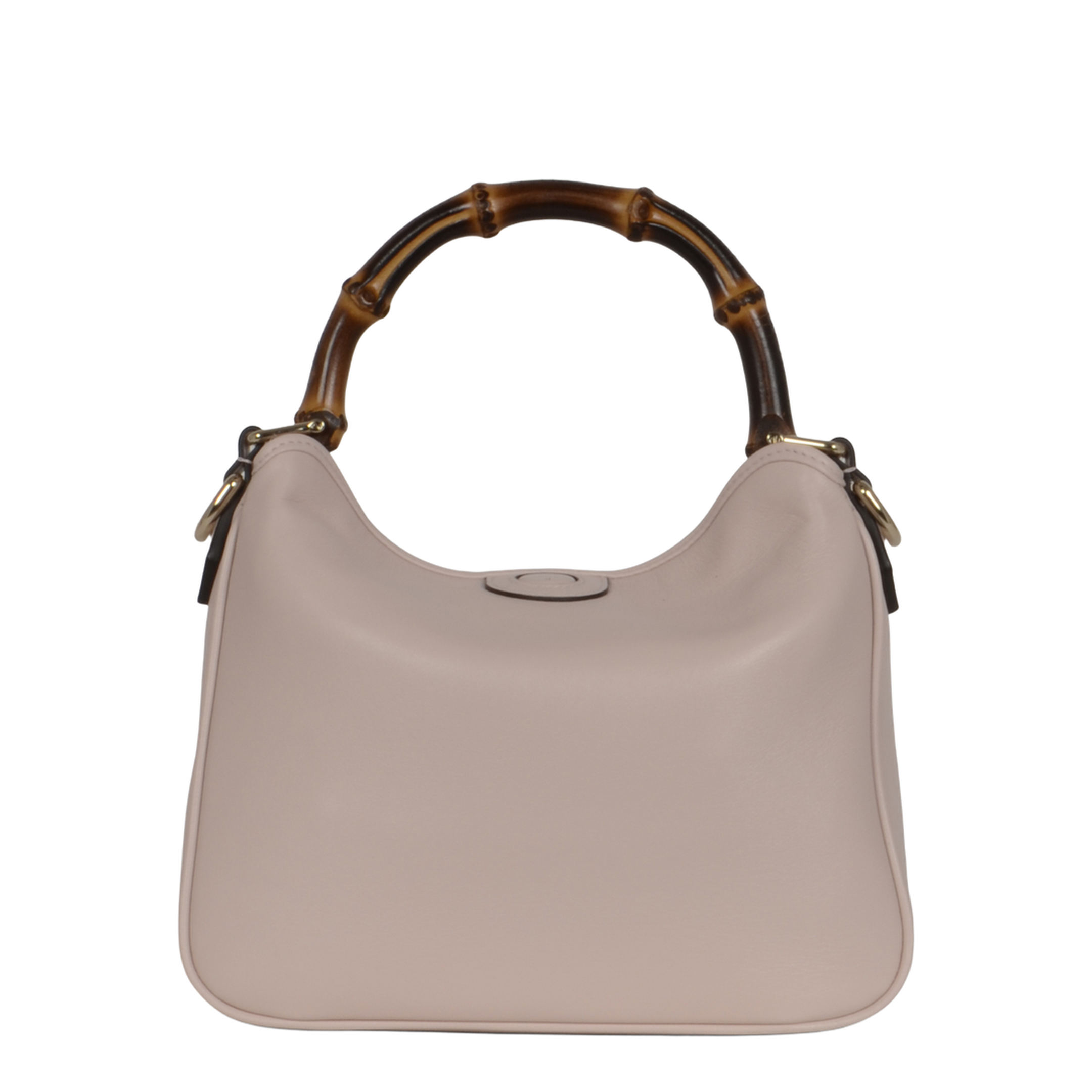 Diana Small Smooth Leather Tote - Light Pink - Image 5