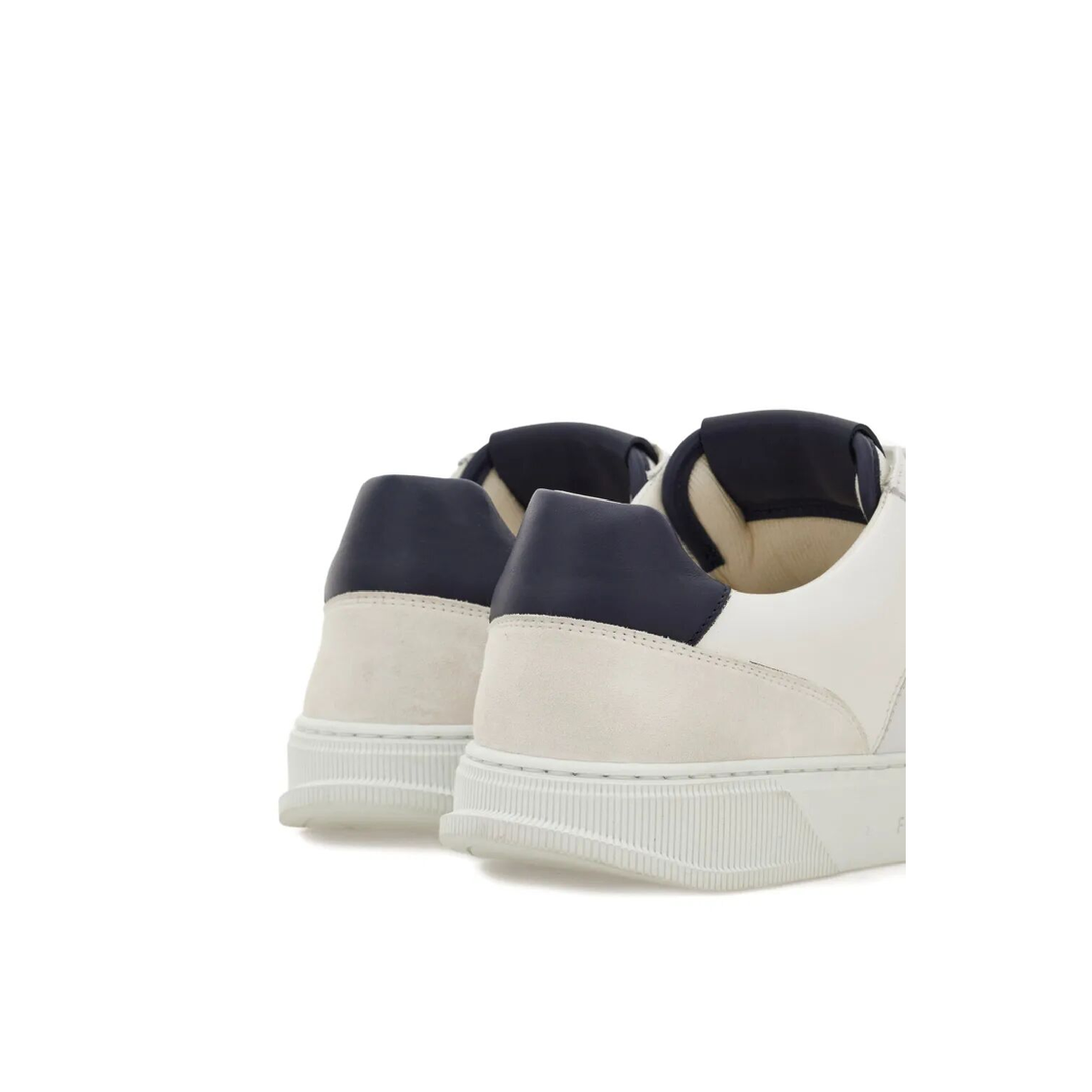 Alaska Leather and Suede Sneaker with Gancini Detail - Image 3