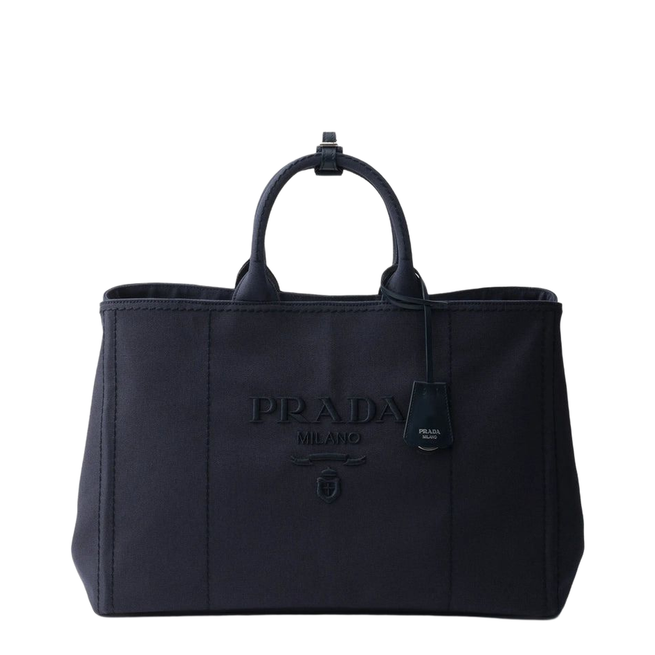 Jardinière Extra-Large Canvas Tote - Baltic Blue - Image 1