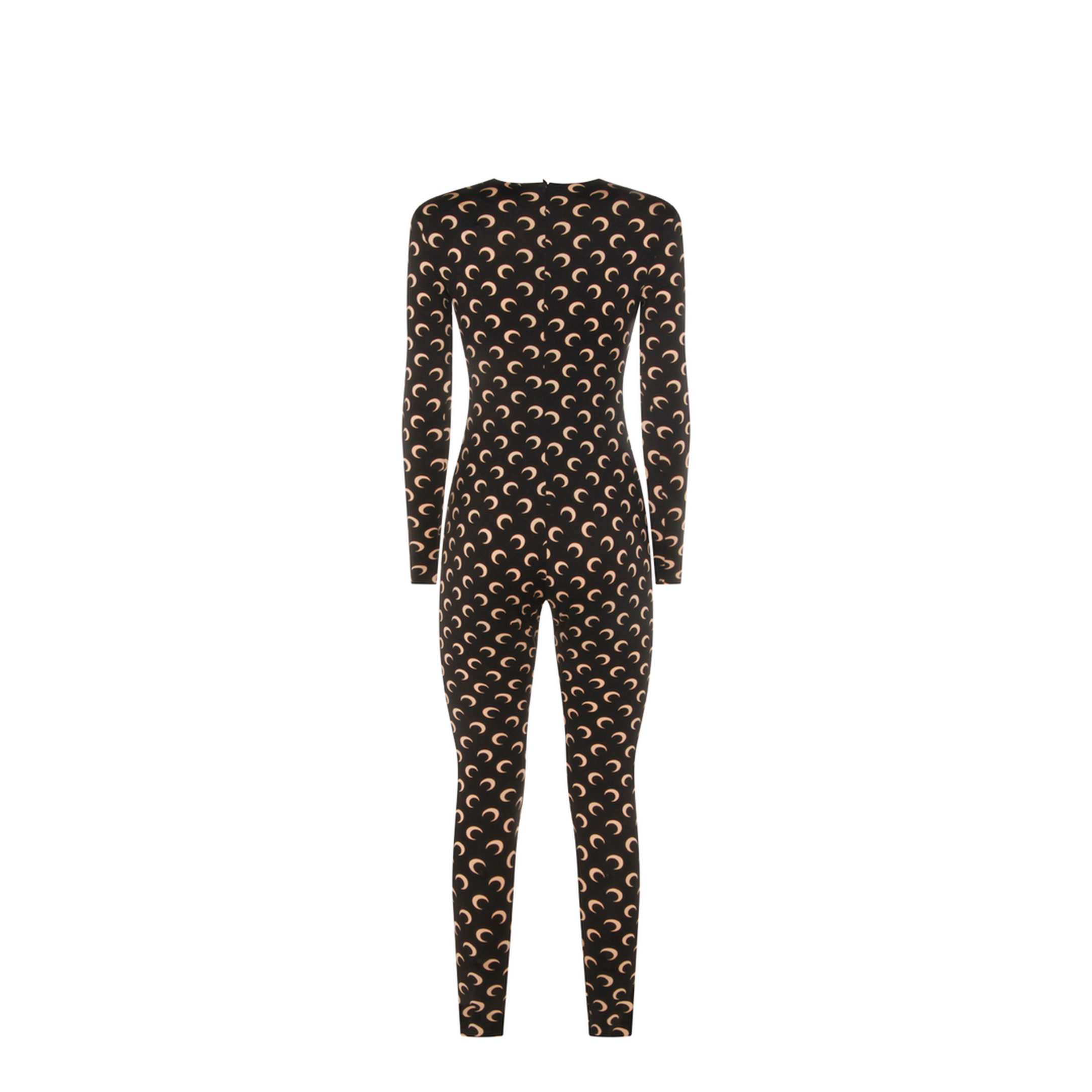 Moon Printed Catsuit - Black - Image 3