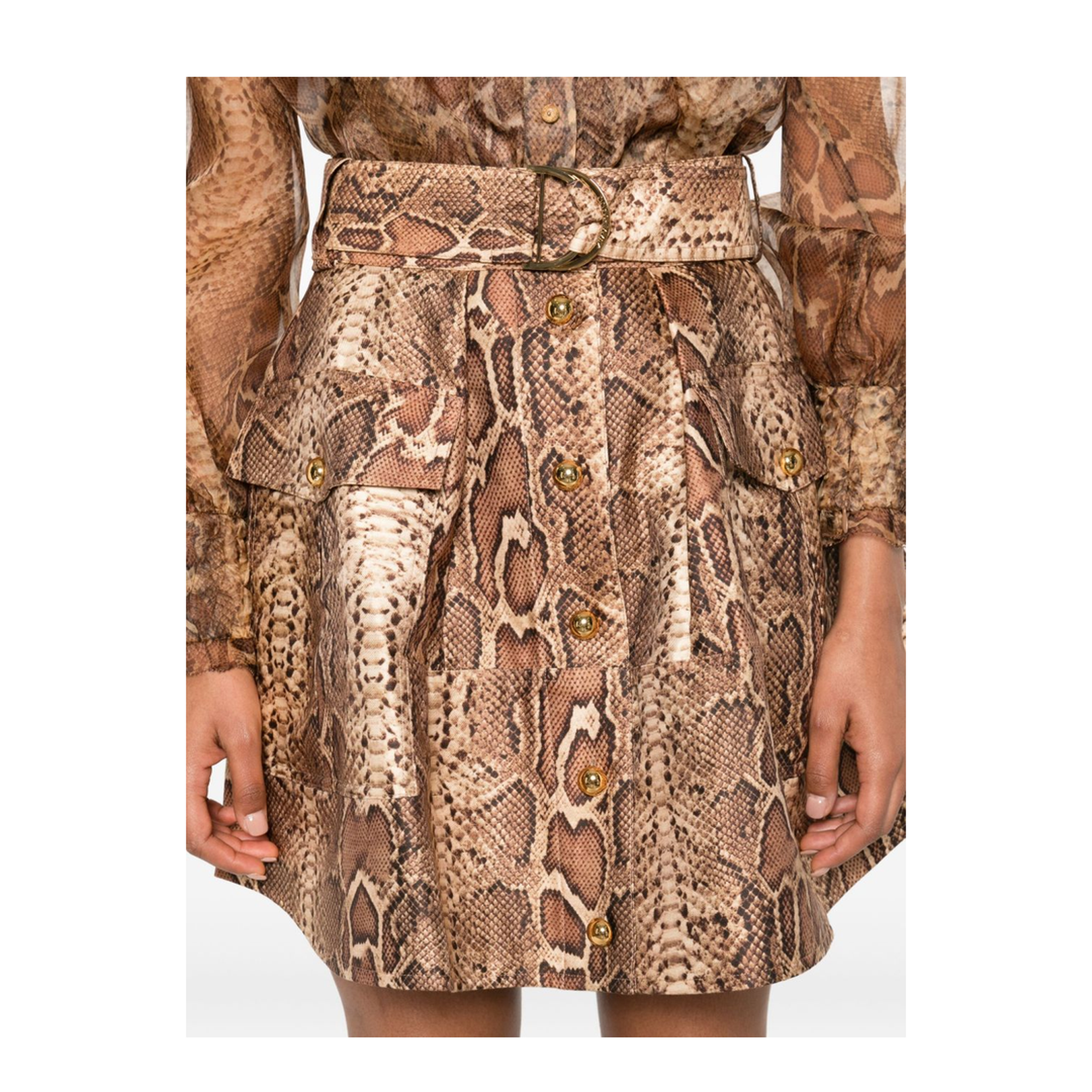 Brown Skirt - Image 2