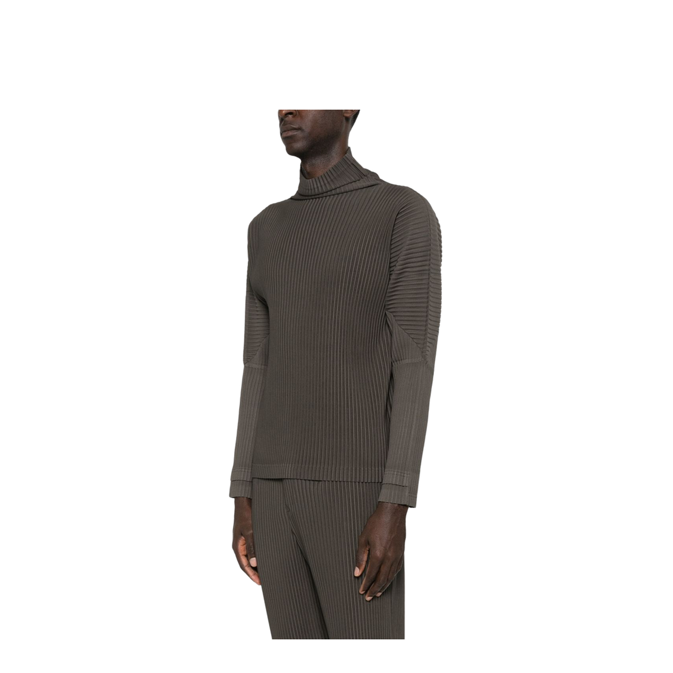 Plisse Knit Sweater - Image 3
