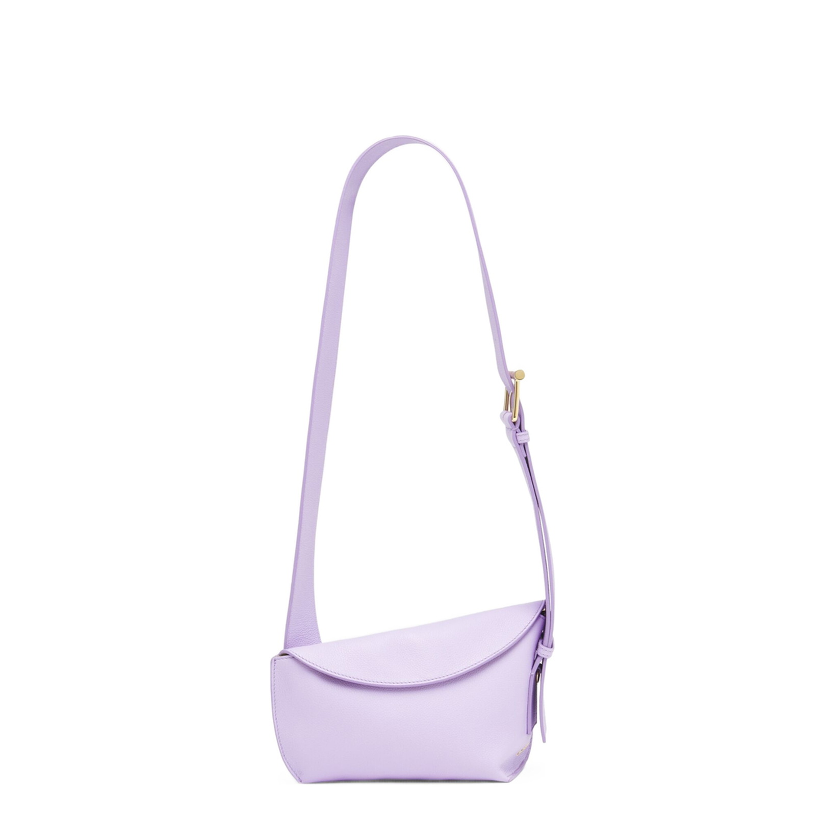 T-Bar Sling Bag in Lilac - Image 1