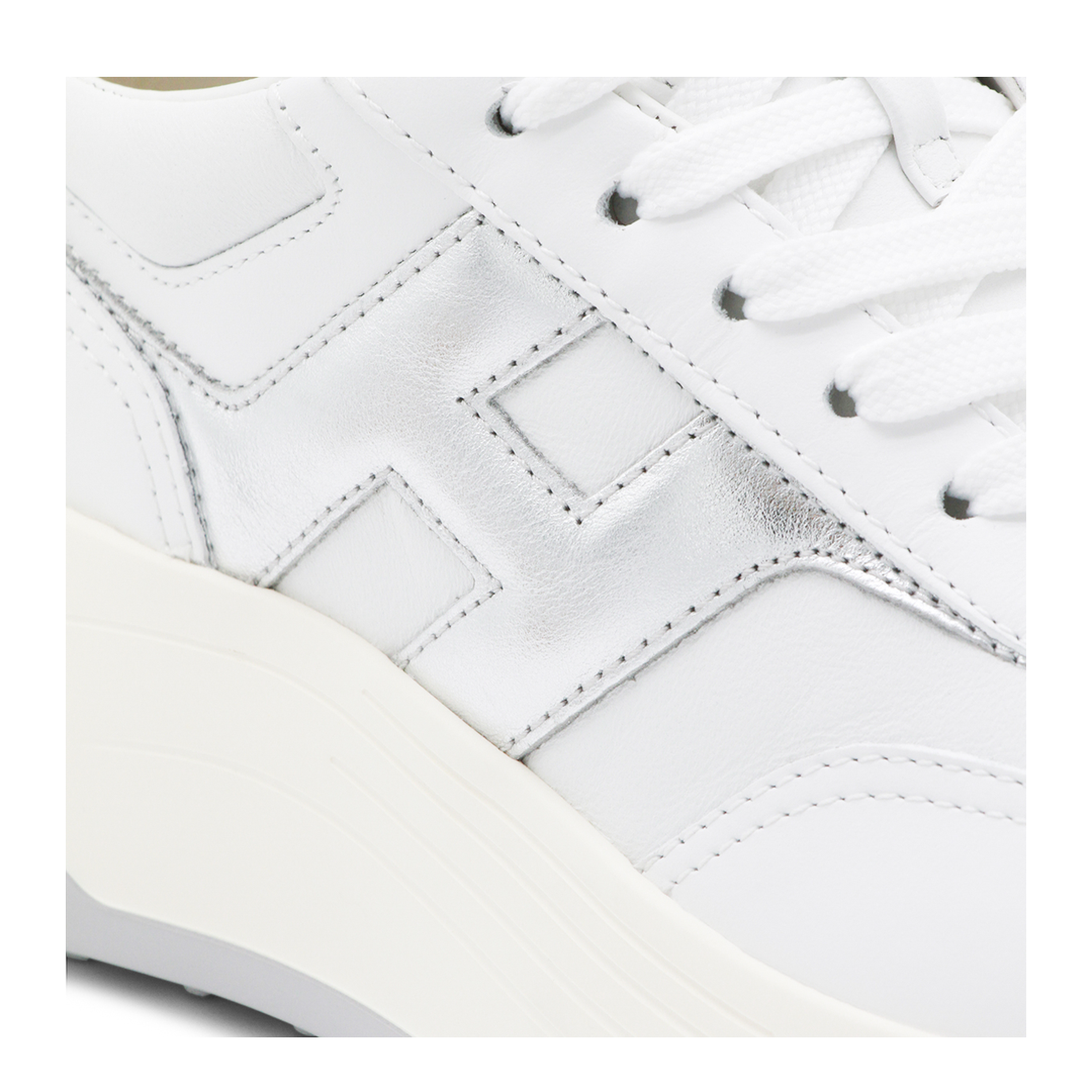 Hi-Fi Leather Sneakers - Image 7