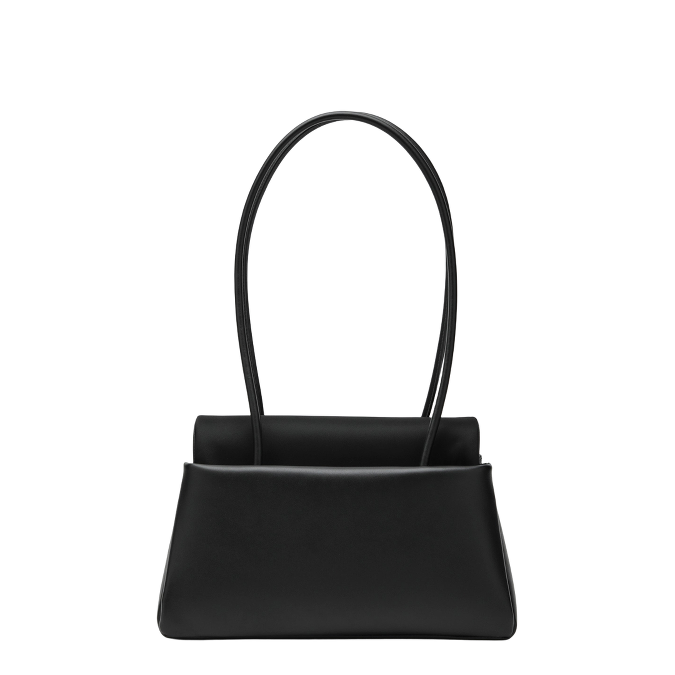Passage Medium Calf Leather Shoulder Bags - Black - Image 2