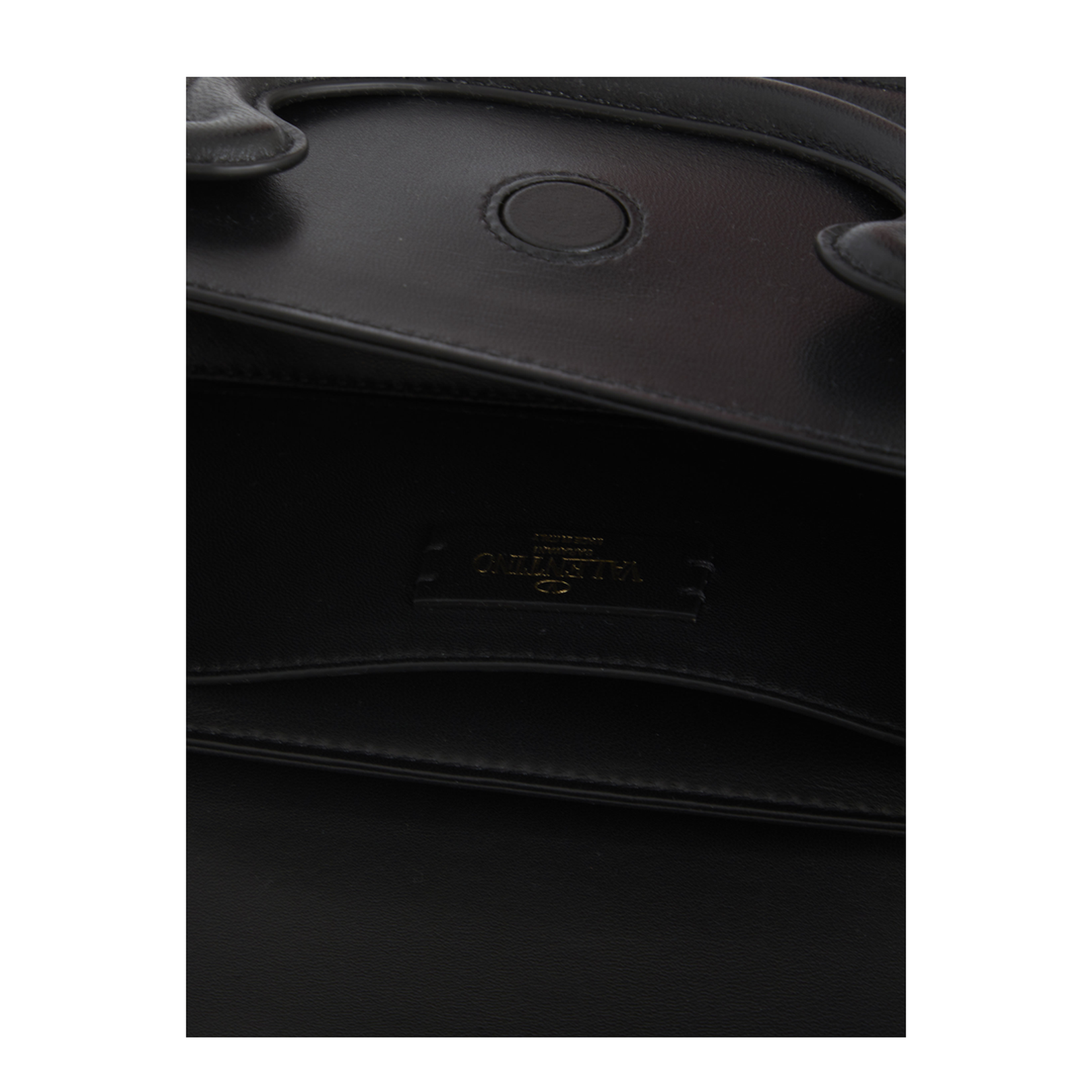 Black Leather Shoulder Bag - Image 5