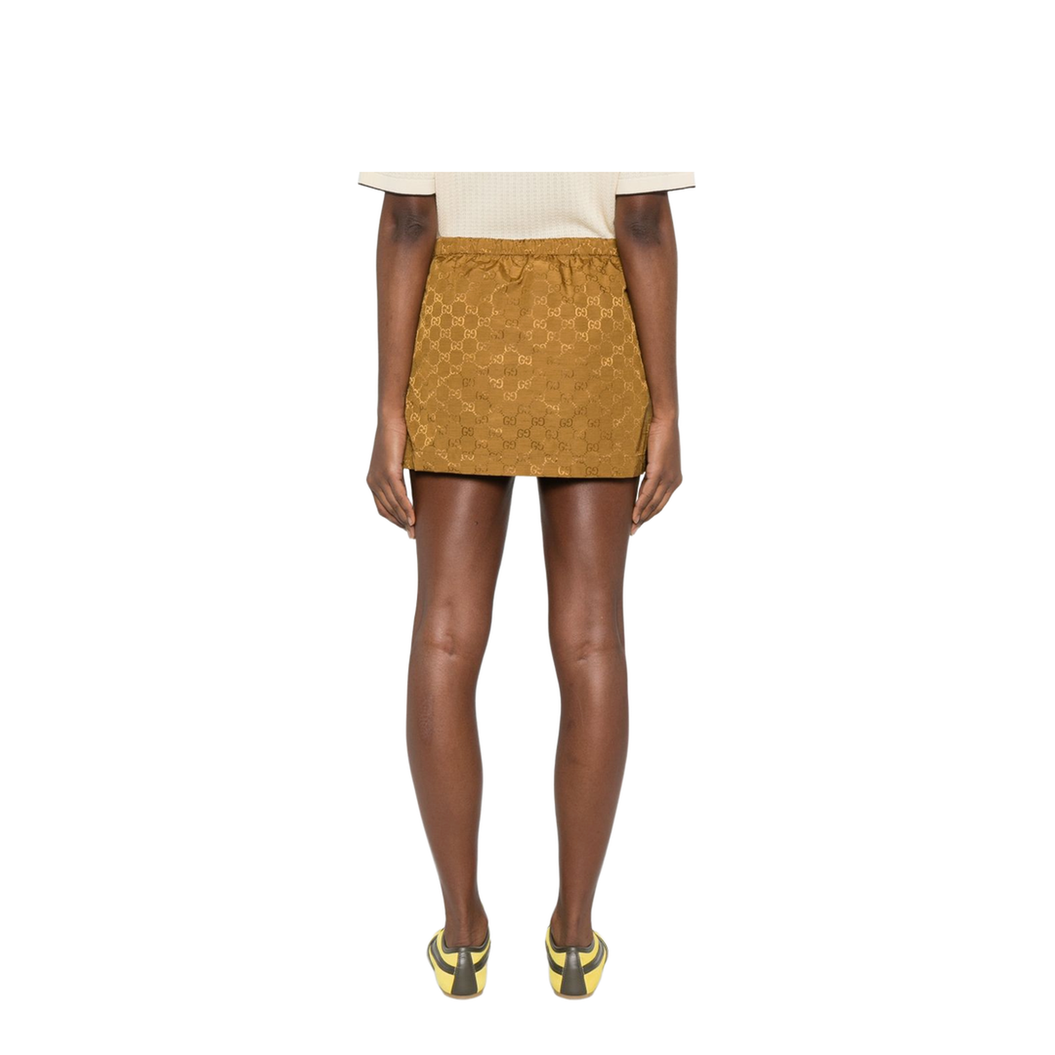 Miniskirt with GG Texture - Image 3