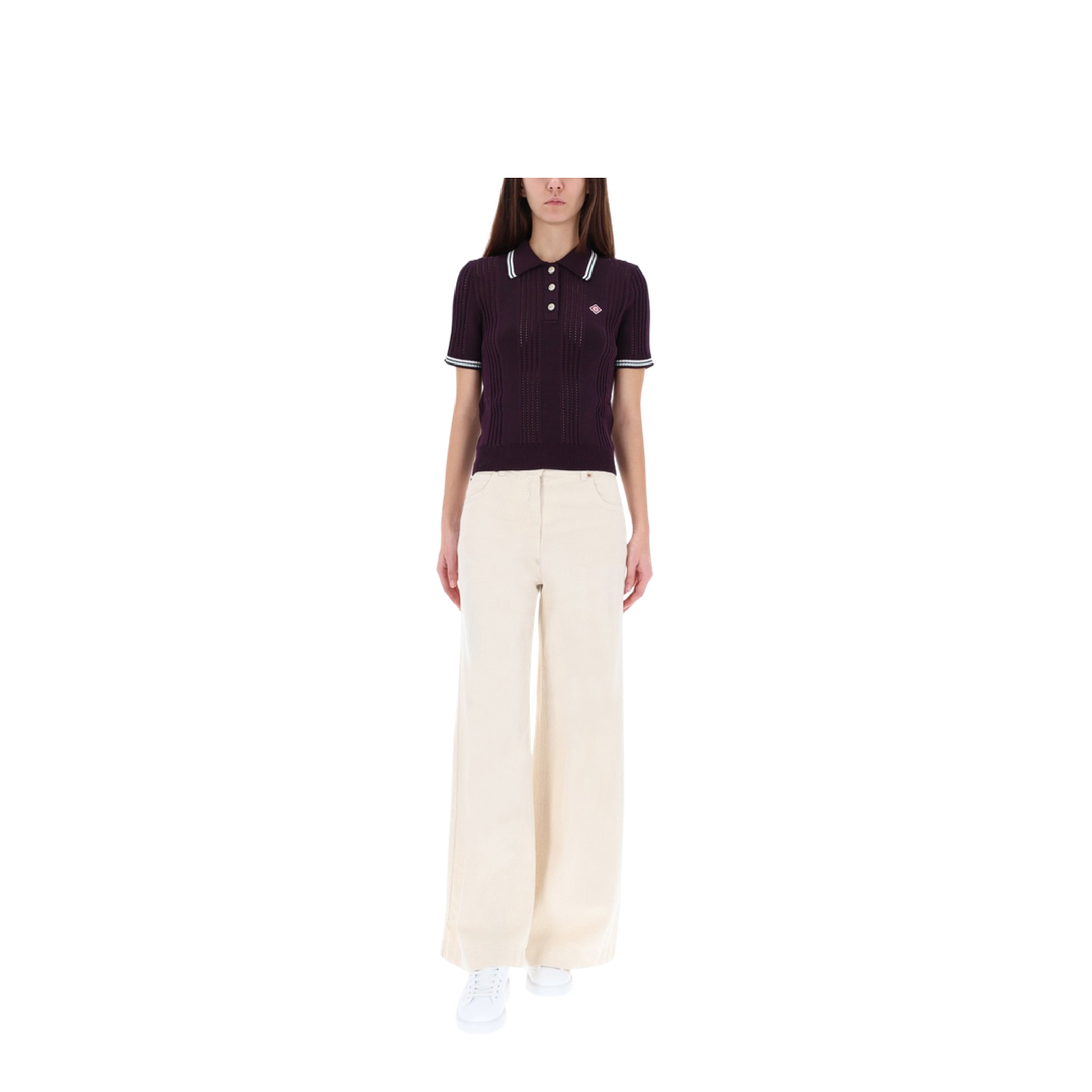 COTTON KNIT POLO SHIRT - Image 2