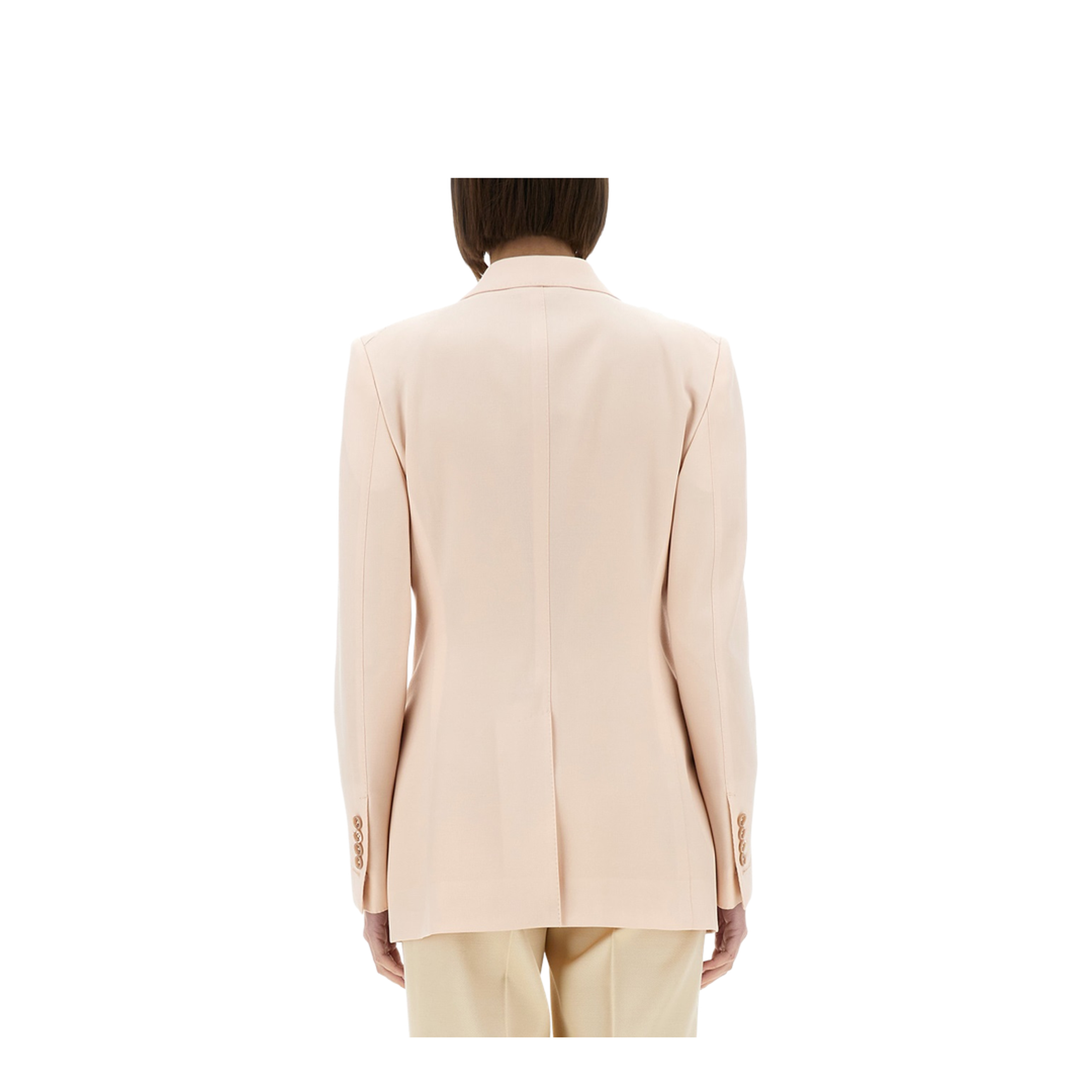Single Breasted Wool Jacket - Image 3