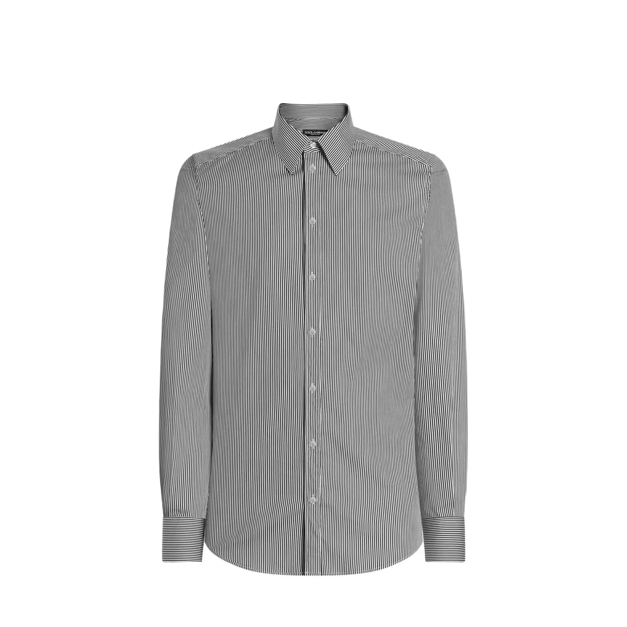 Striped Cotton Shirt - Image 1