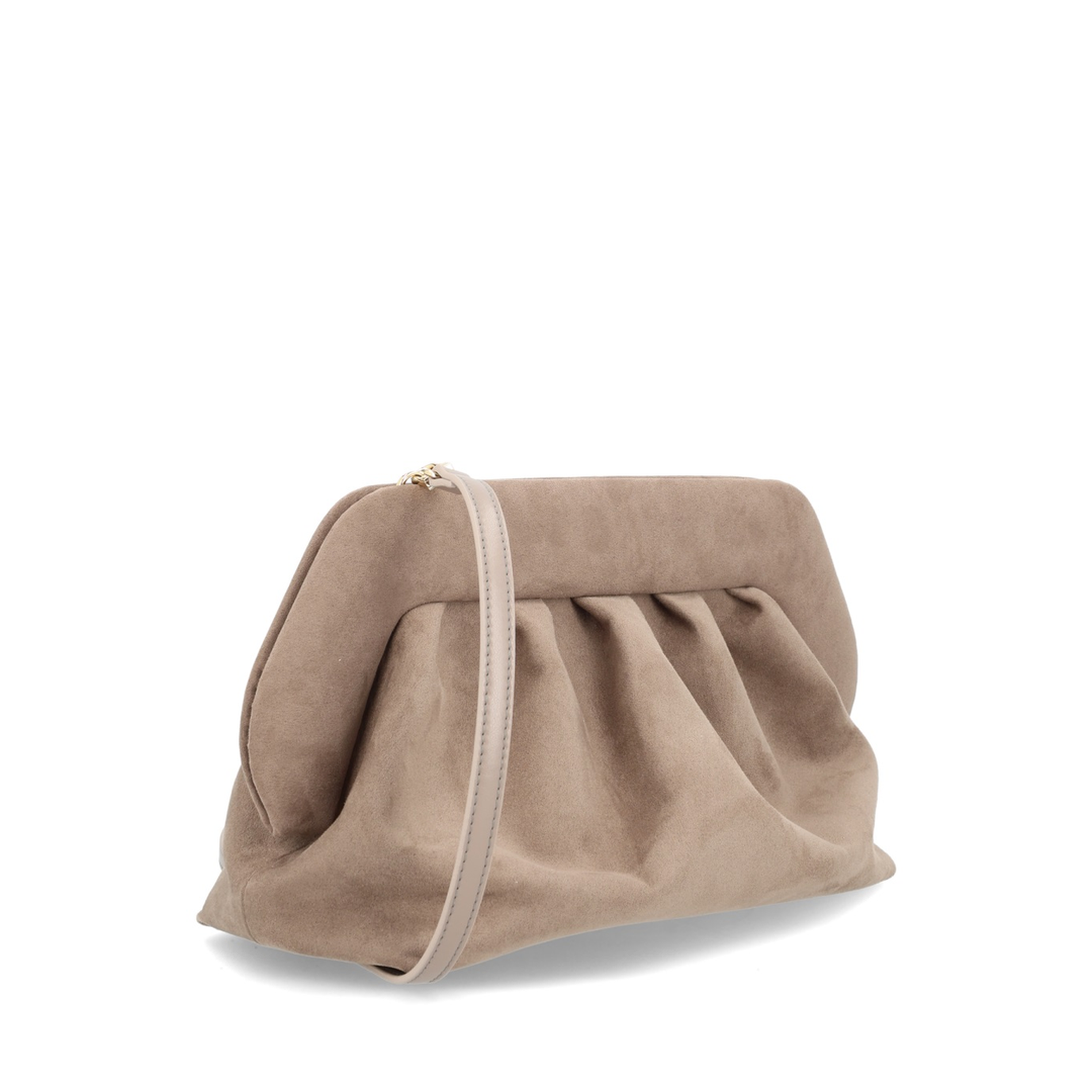 Bios Polyurethane Clutch Bag - Mud - Image 2