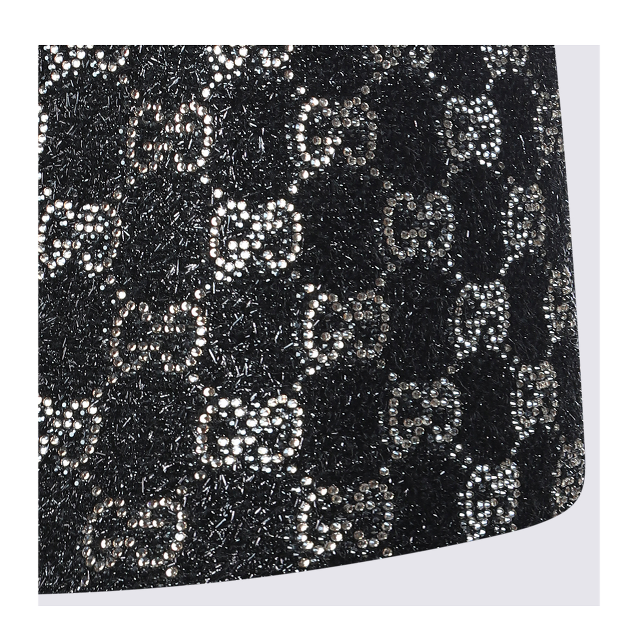 Embroidered Wool Tweed Lamé Shorts - Image 7