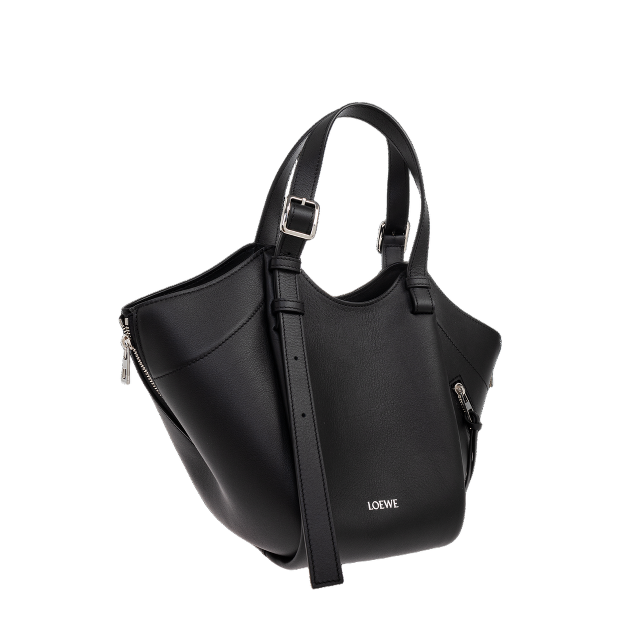 Hammock Flip Medium Shoulder Bag - Black - Image 4