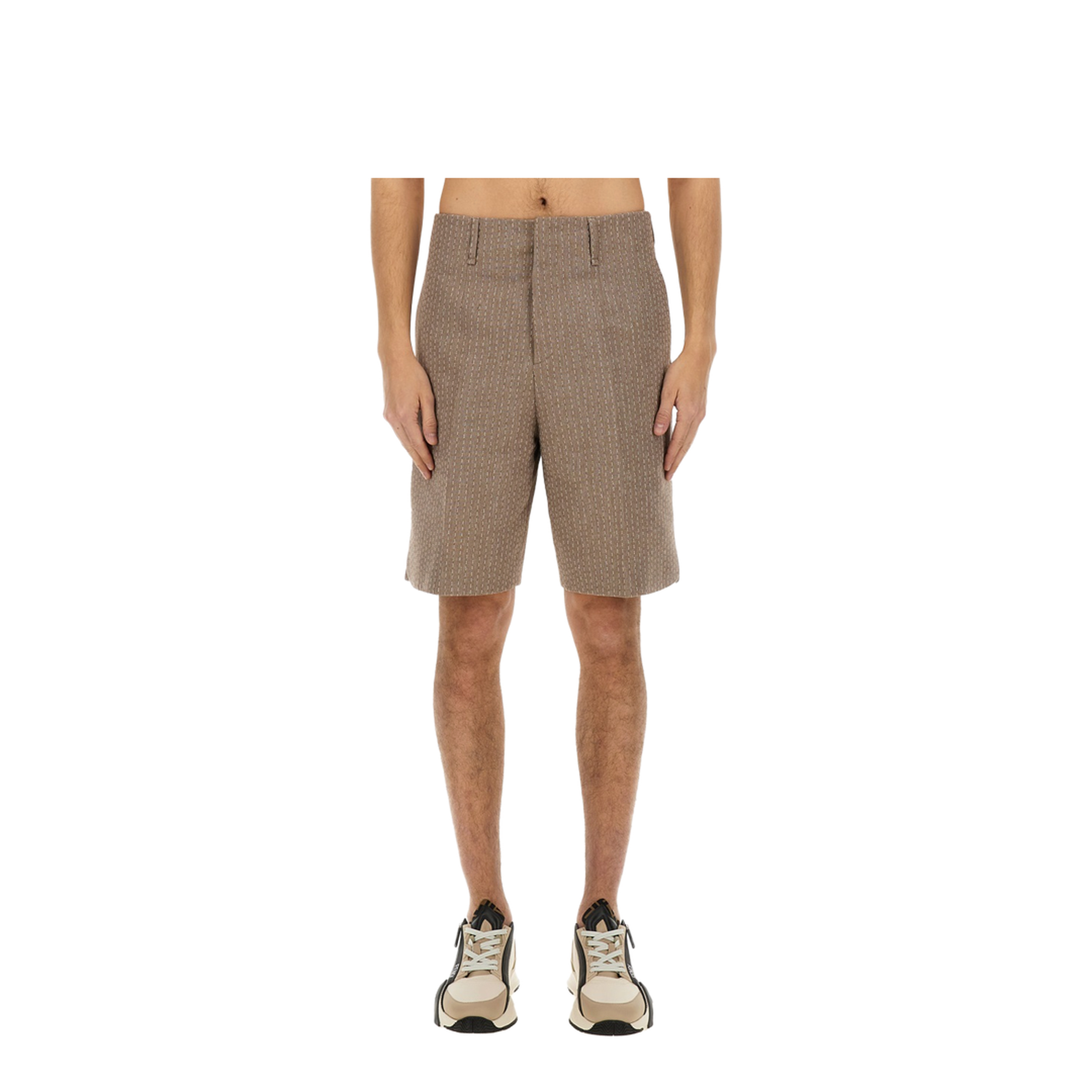 Jacquard Bermuda Shorts - Image 1