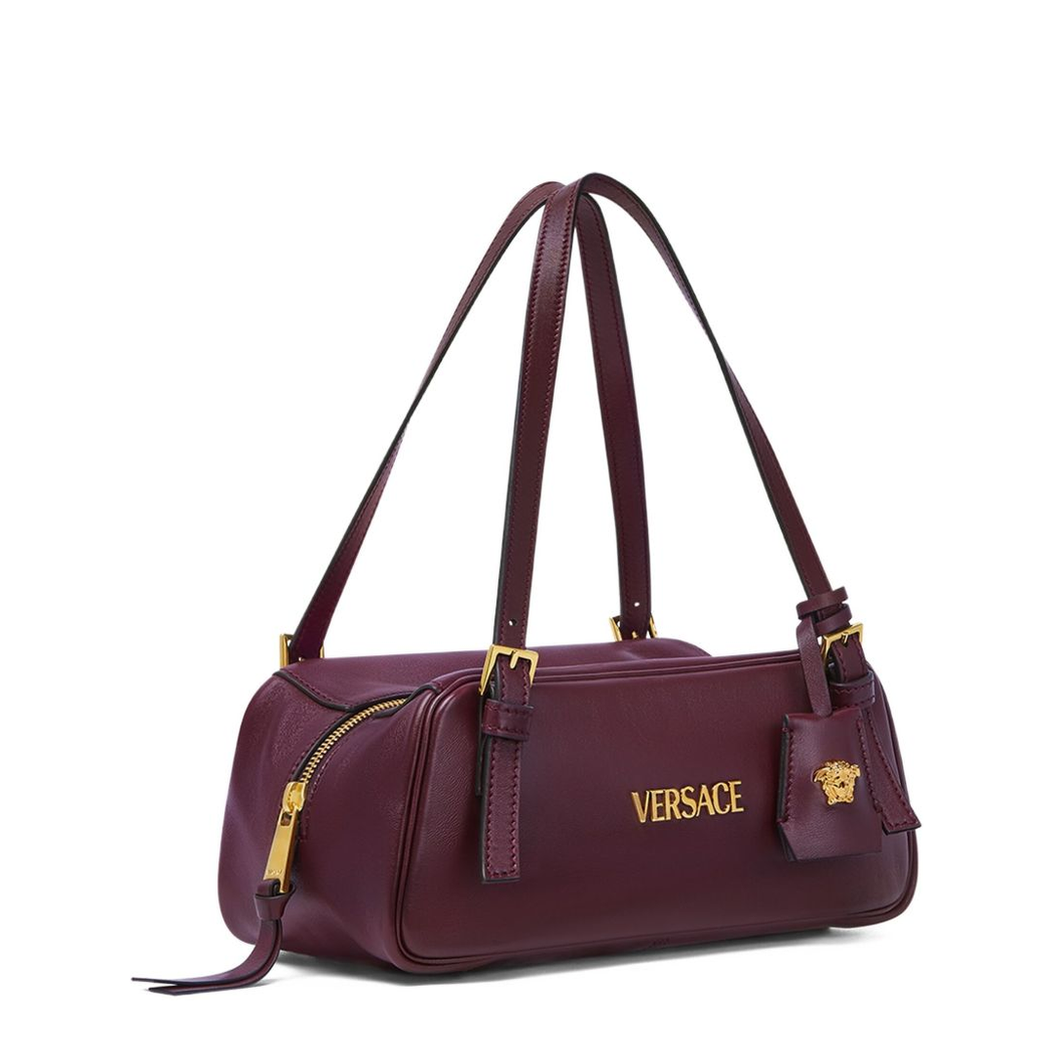 Greek Goddess Baguette Bag Burgundy - Image 4