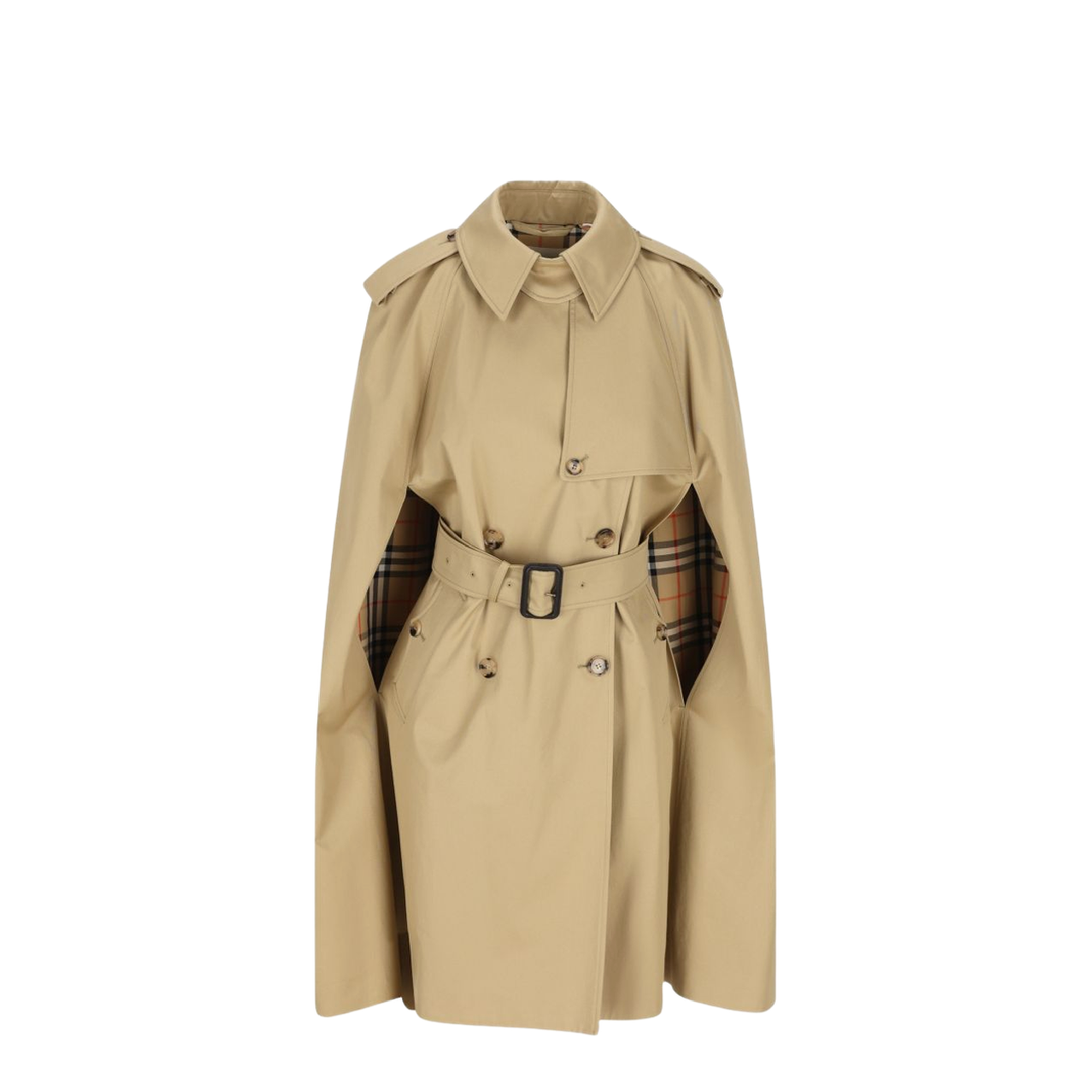 Belmont Trench Cape in Gabardine - Image 1