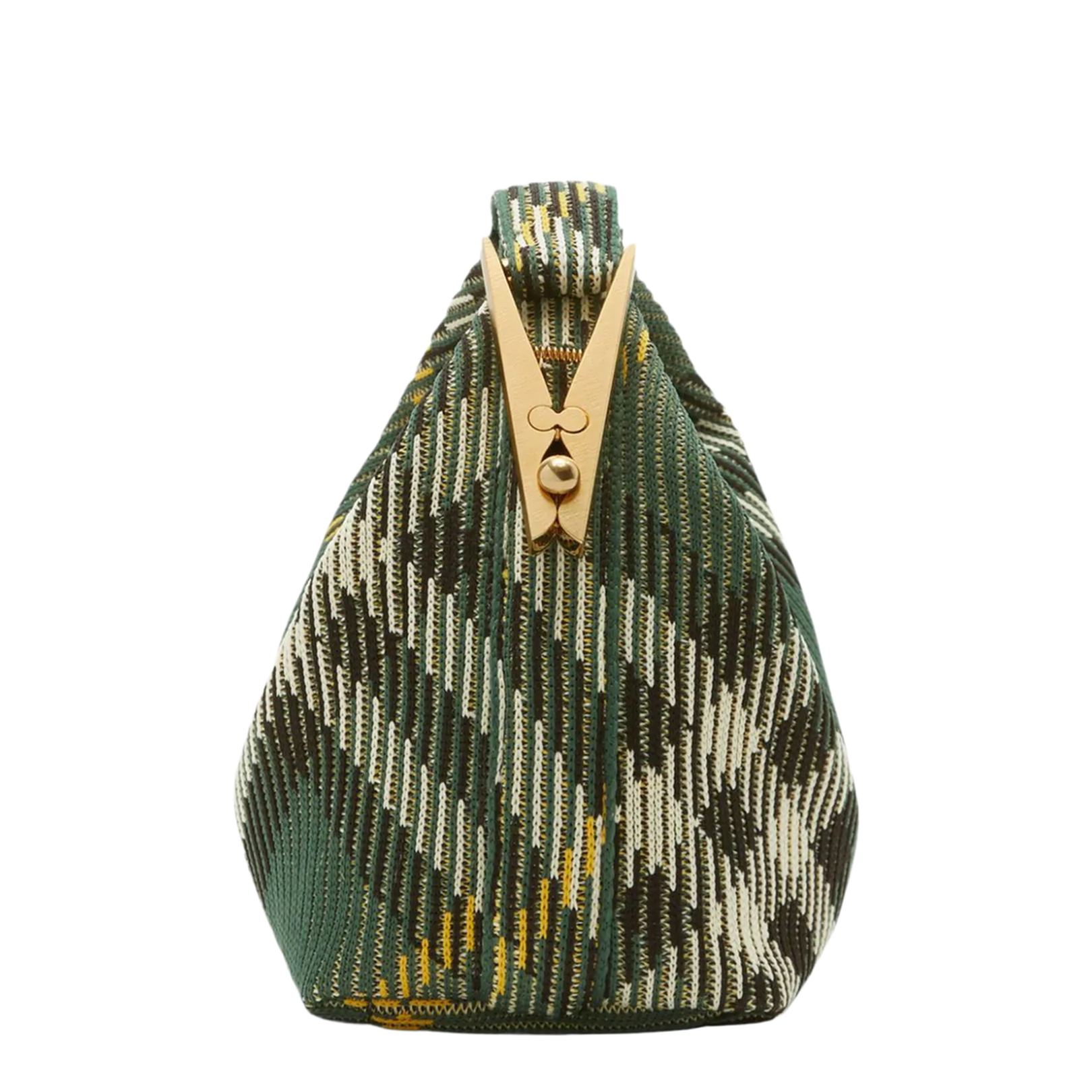 Embroidered Nylon Mini Peg Handbag - Image 4