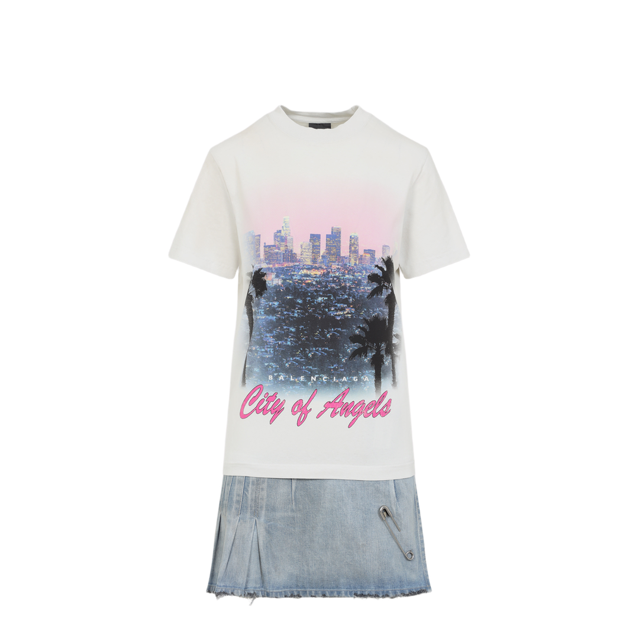 Layered Mini Dress - Image 1