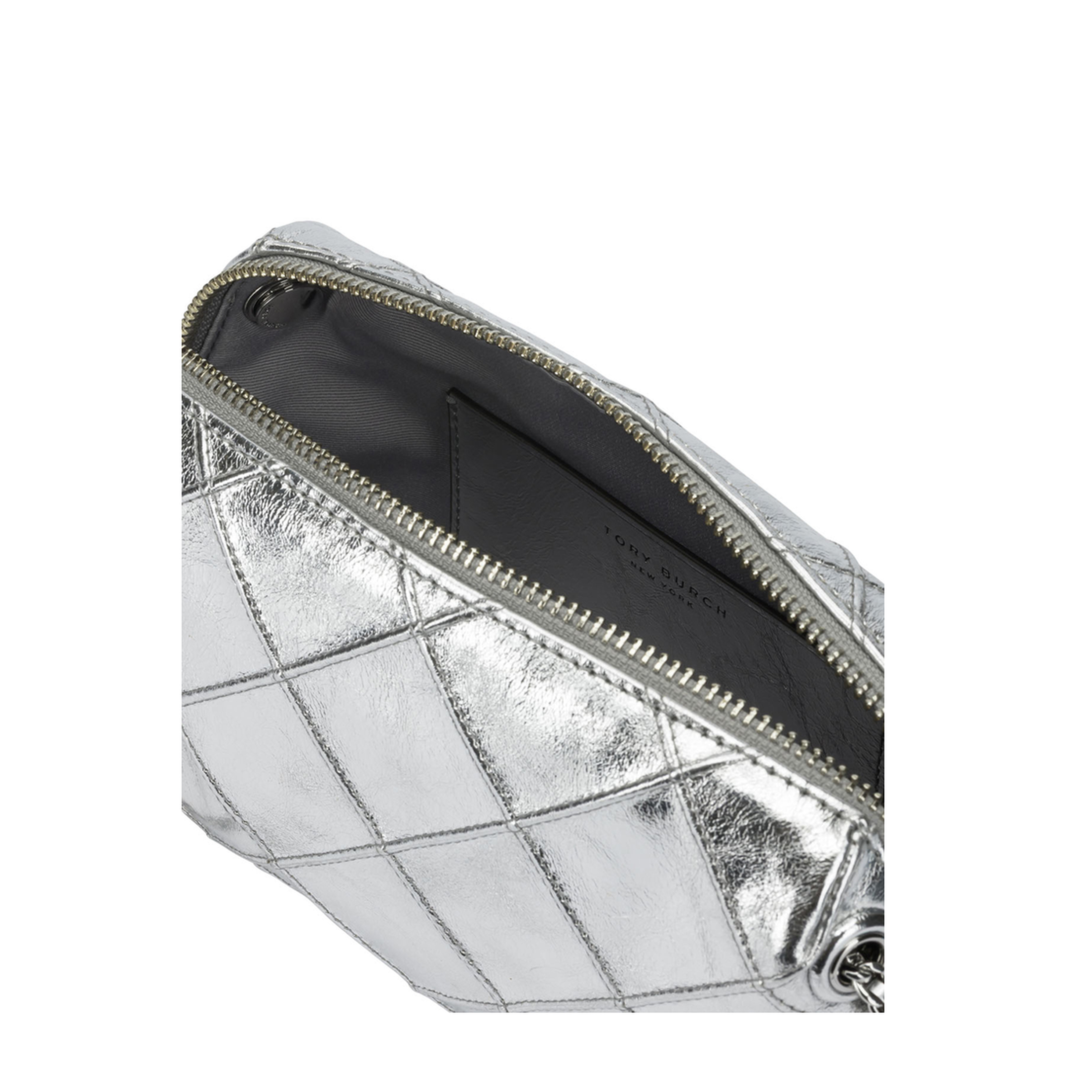 Fleming Metallic Leather Crossbody - Metallic Gold - Image 5