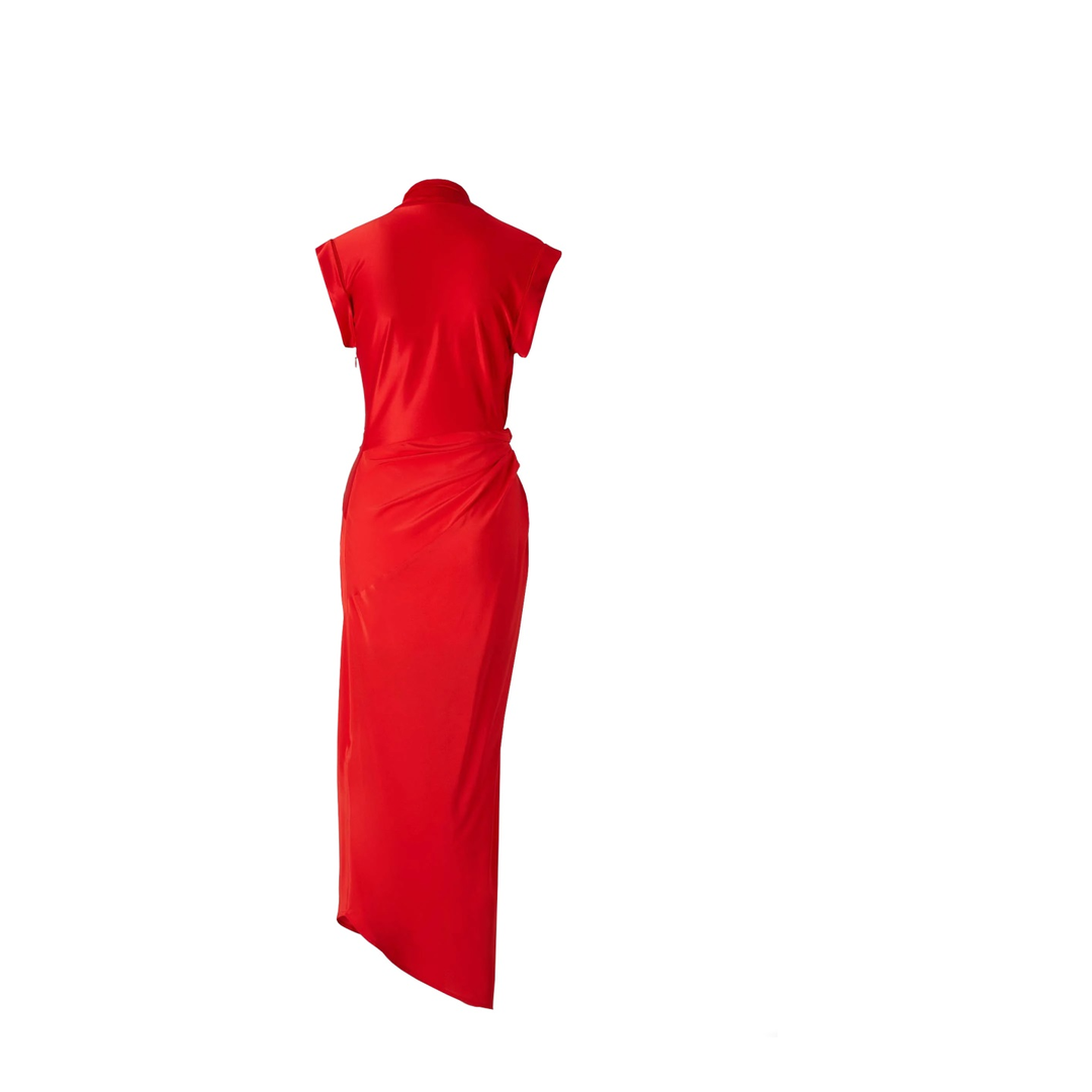 Silk Long Dress - Image 3