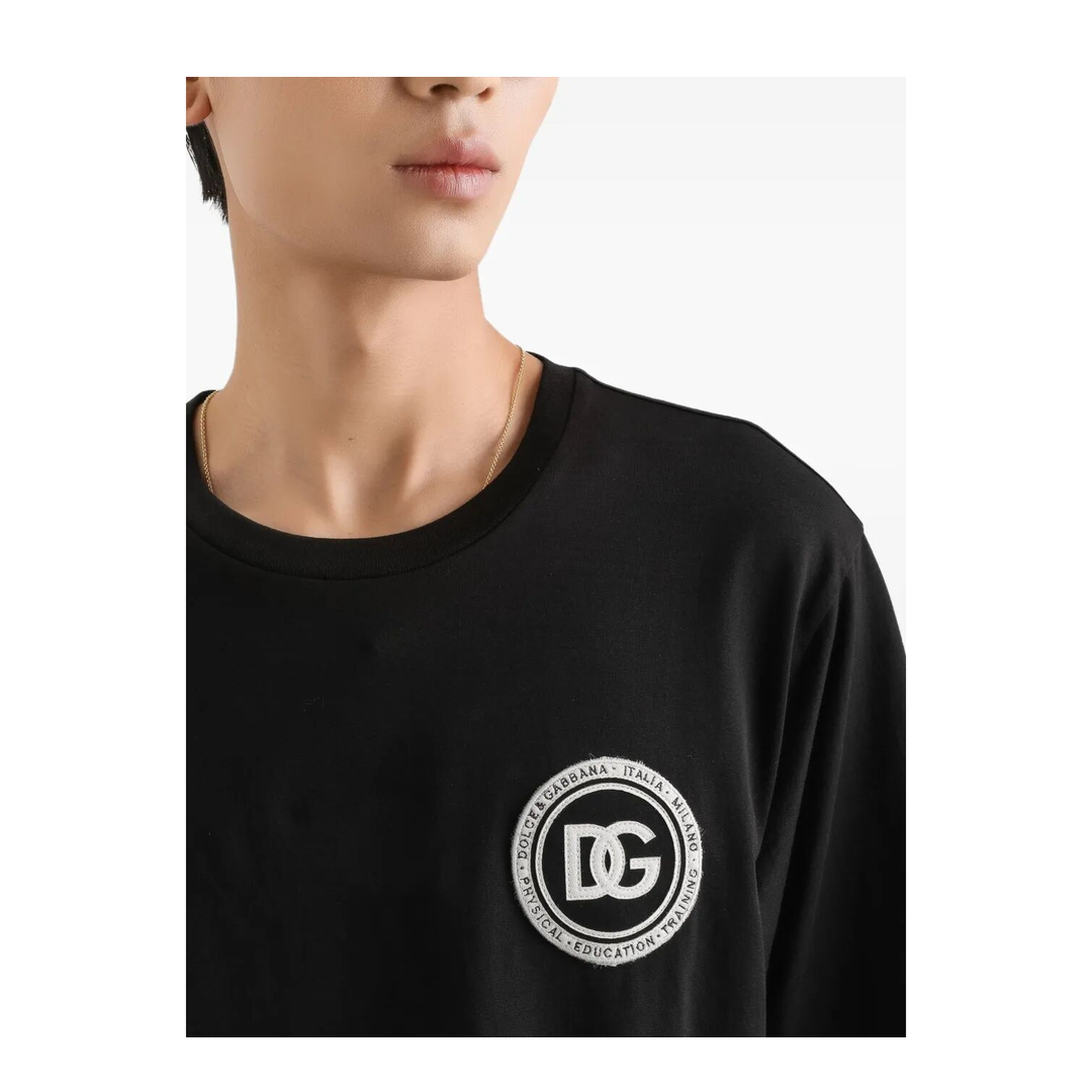 Cotton T-Shirt with Patch - Image 2