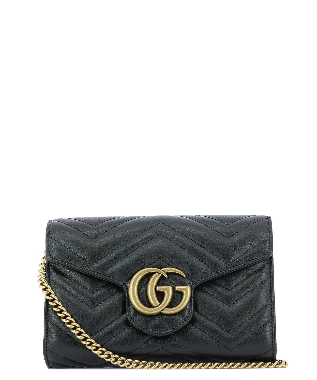 GG Marmont Matelassé Shoulder Bag, Gold Hardware - Image 3