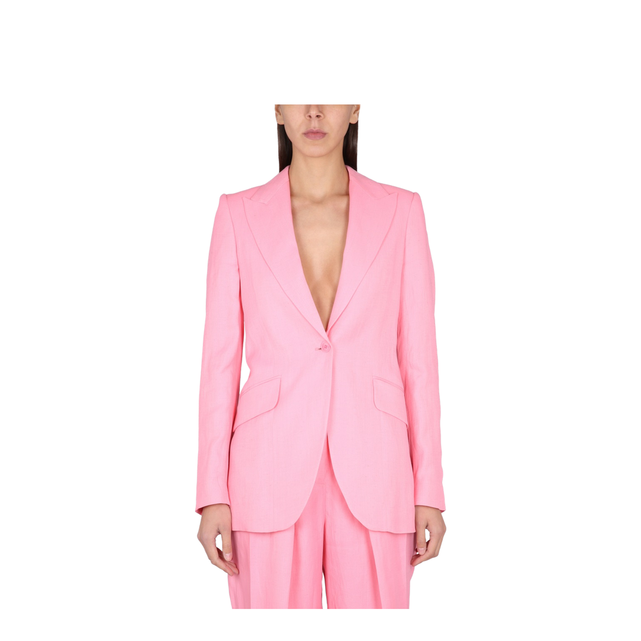 Single-Breasted Blazer - Image 1