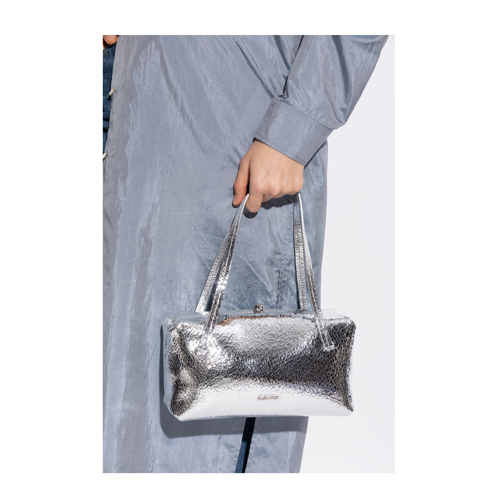 Shoulder Bag Silver - Image 2