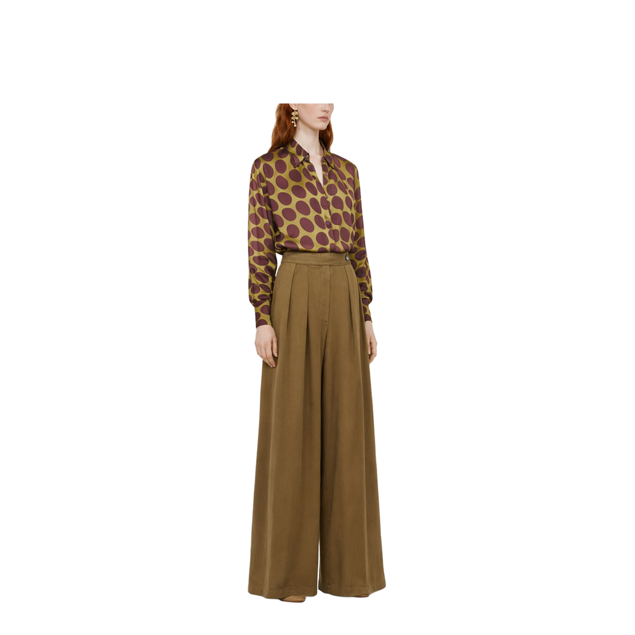Tailored Trousers with Pleats - Image 2