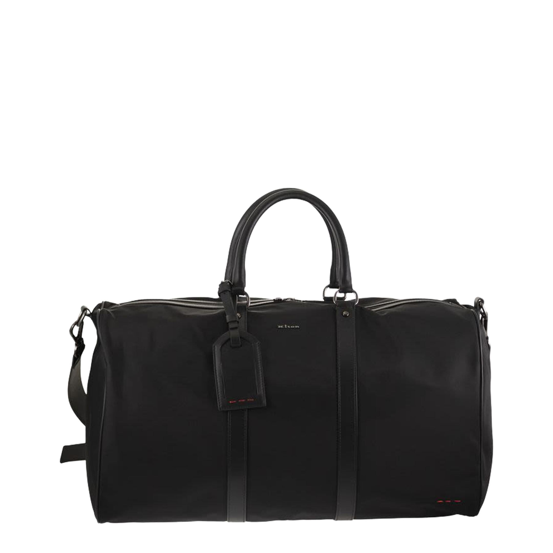 Duffel Bag With Leather Inserts - Image 1