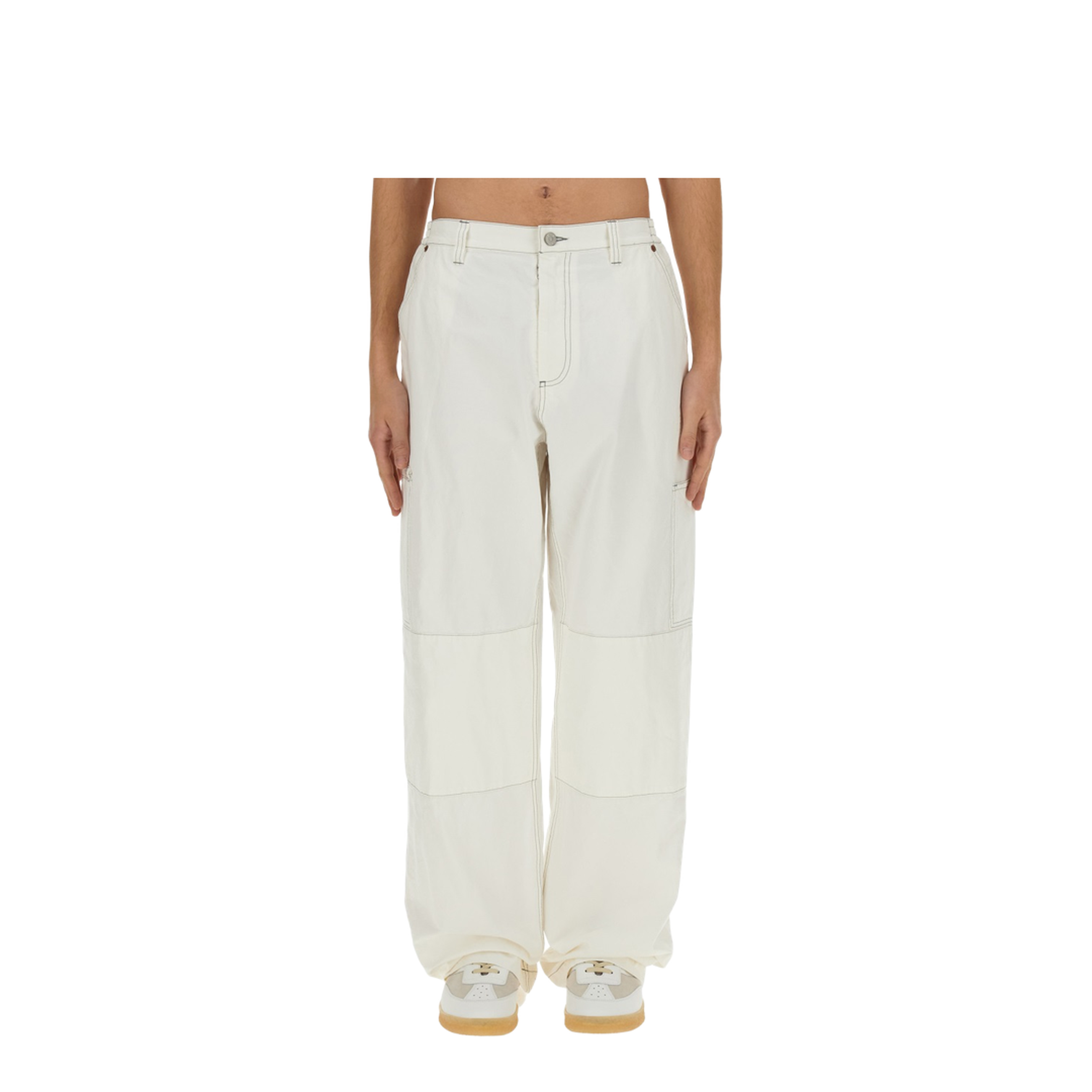 Cotton Canvas Pants - Image 1