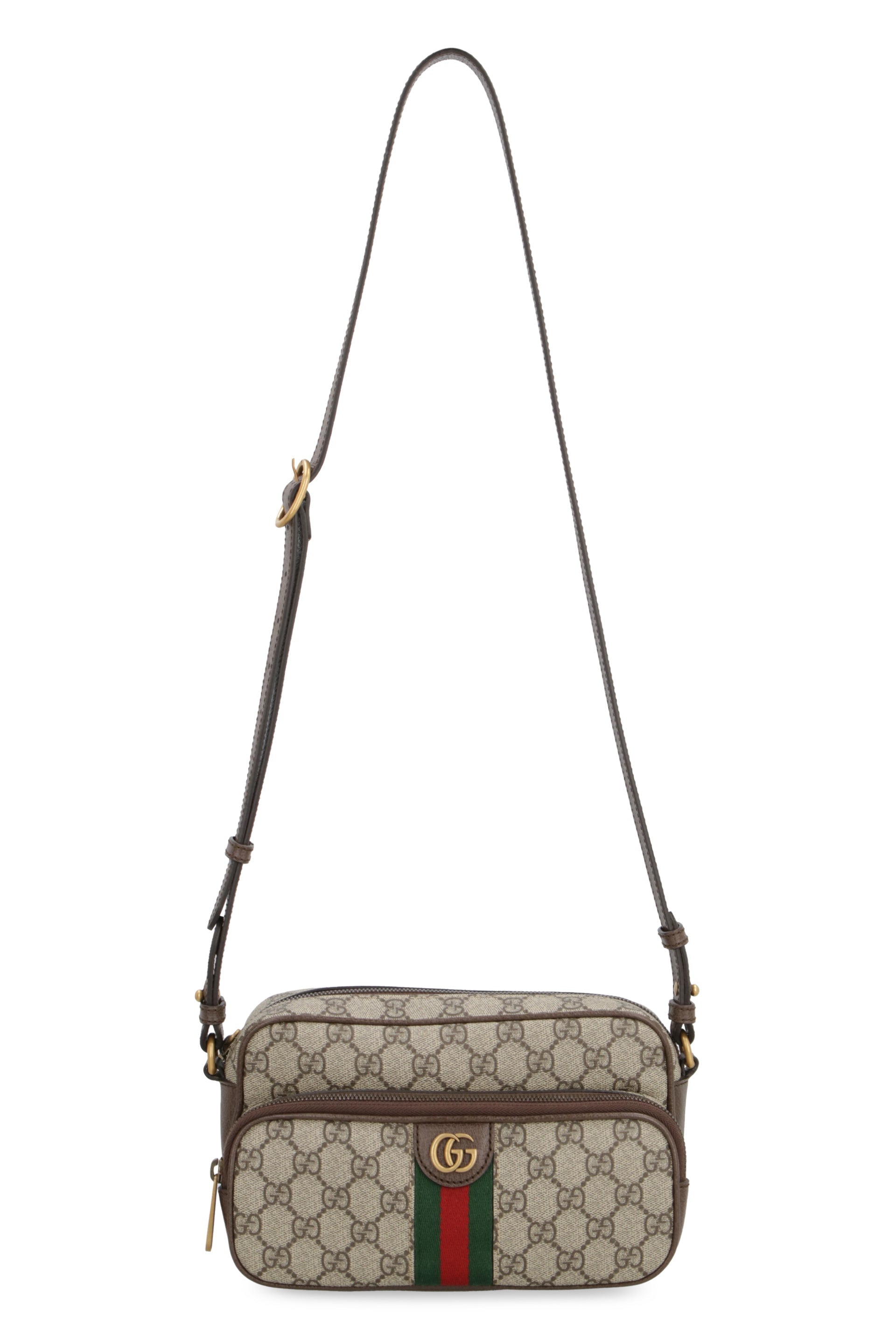 Ophidia Small Messenger Bag, Gold Hardware - Image 4