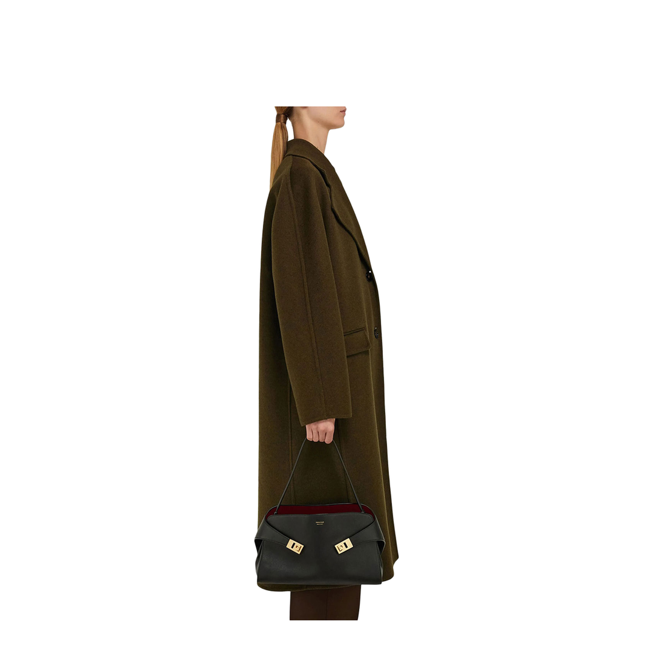 Hug Soft Medium Bicolor Shoulder Bag - Image 3