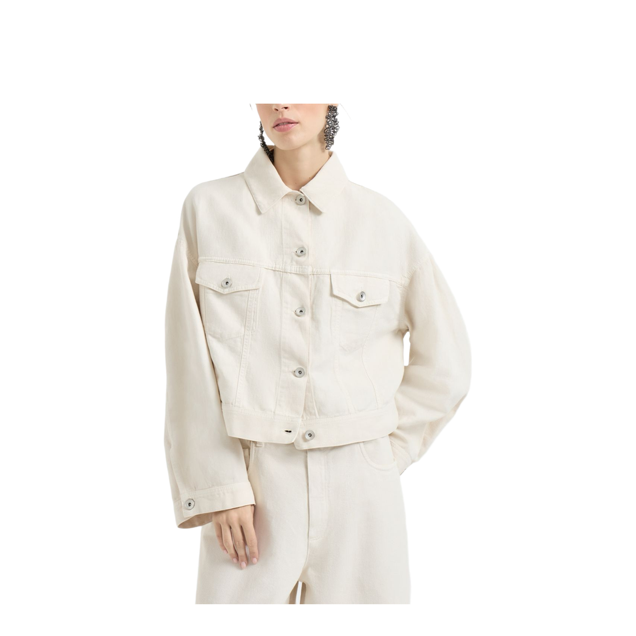 Cropped Bull Jacket - Image 5