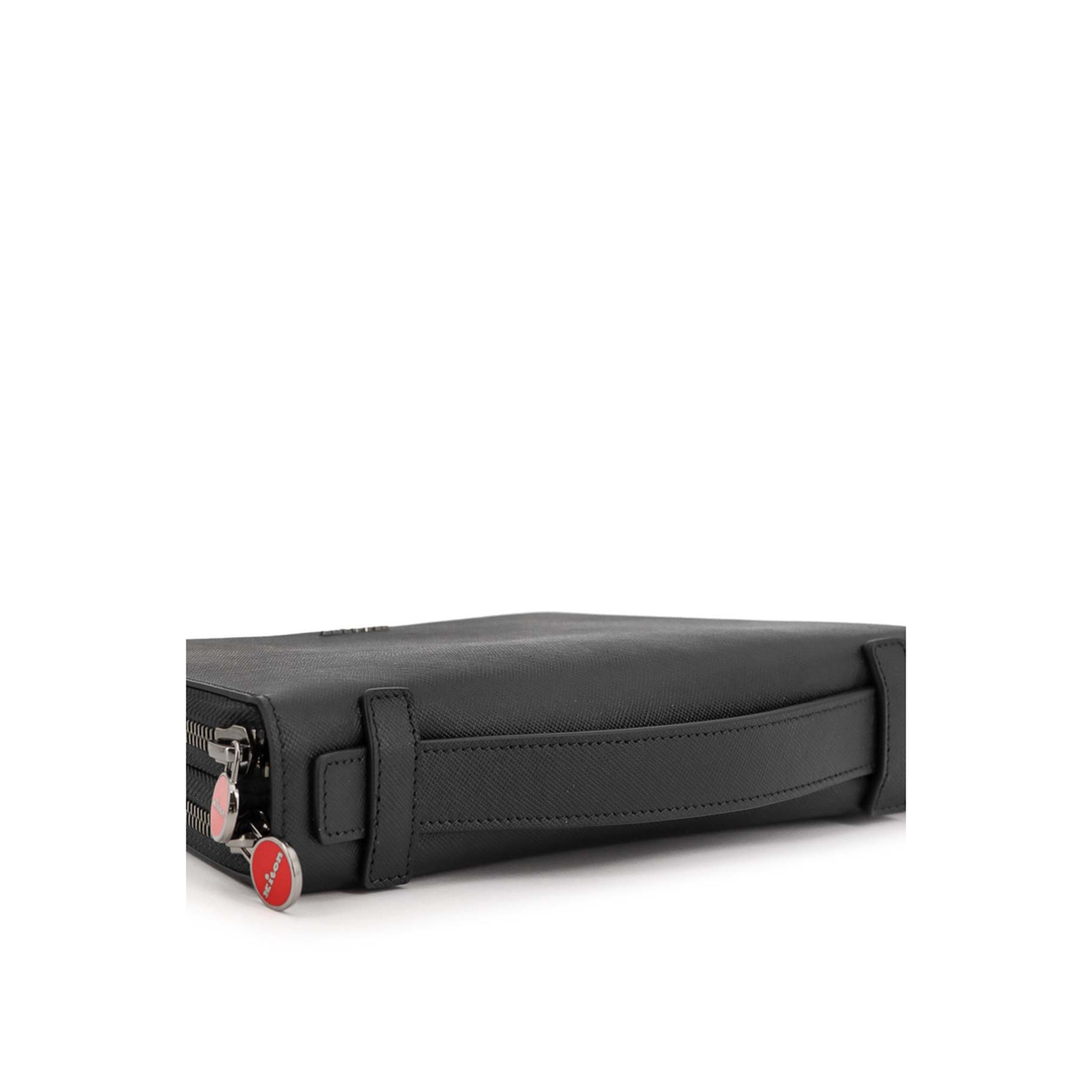 Leather Briefcase Black - Image 4