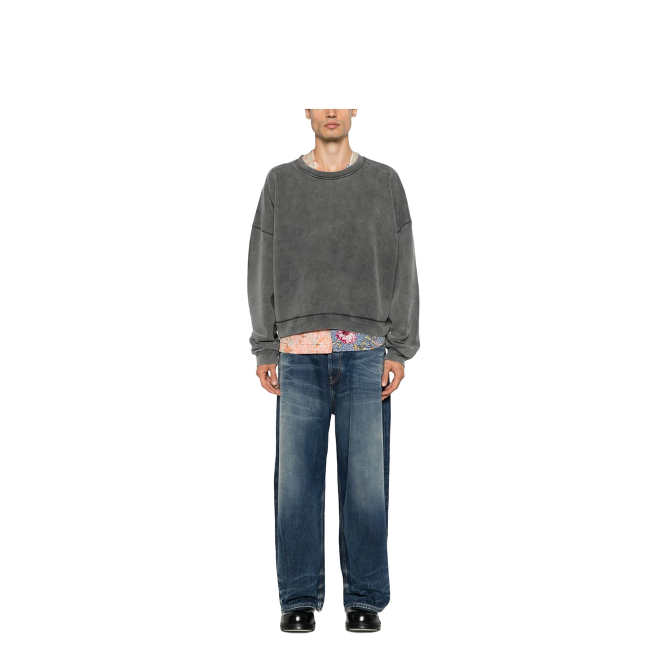 Sweater Logo Patch - Faded Black - Image 2