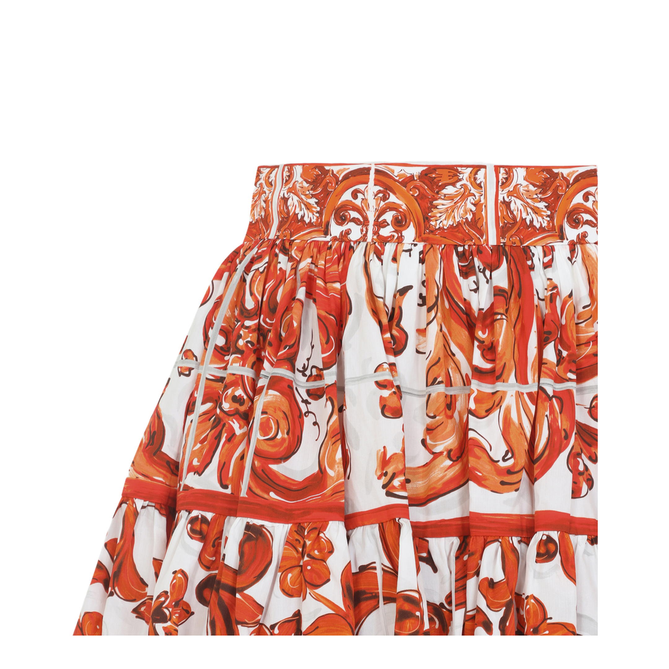 Popeline Maiolica Skirt - Image 5