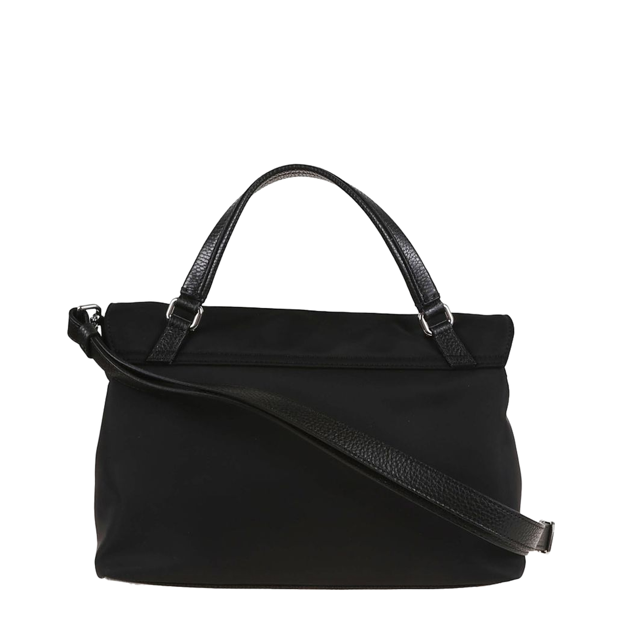 Postina Rimboccata Tokyo Small Nylon Top-Handle Bag - Black - Image 3