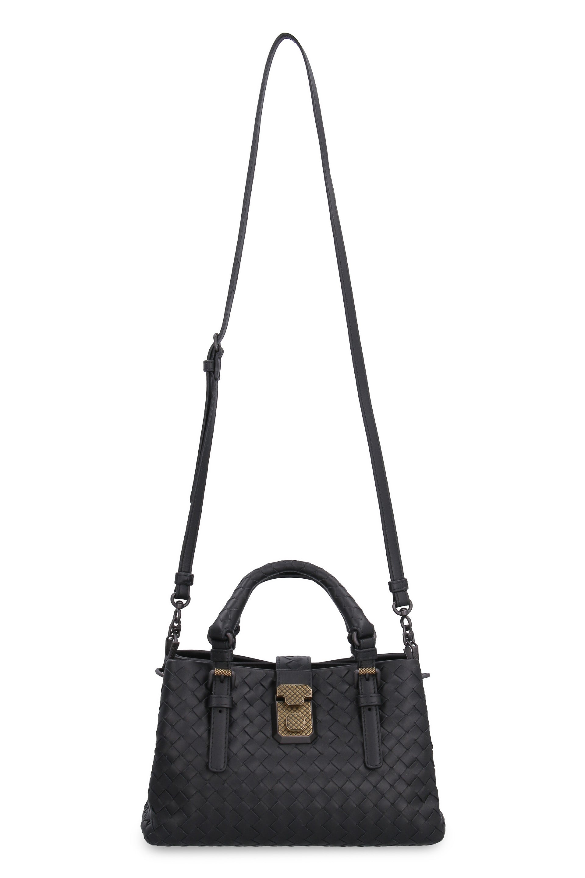 Intrecciato Small Roma Top Handle Bag - Image 4