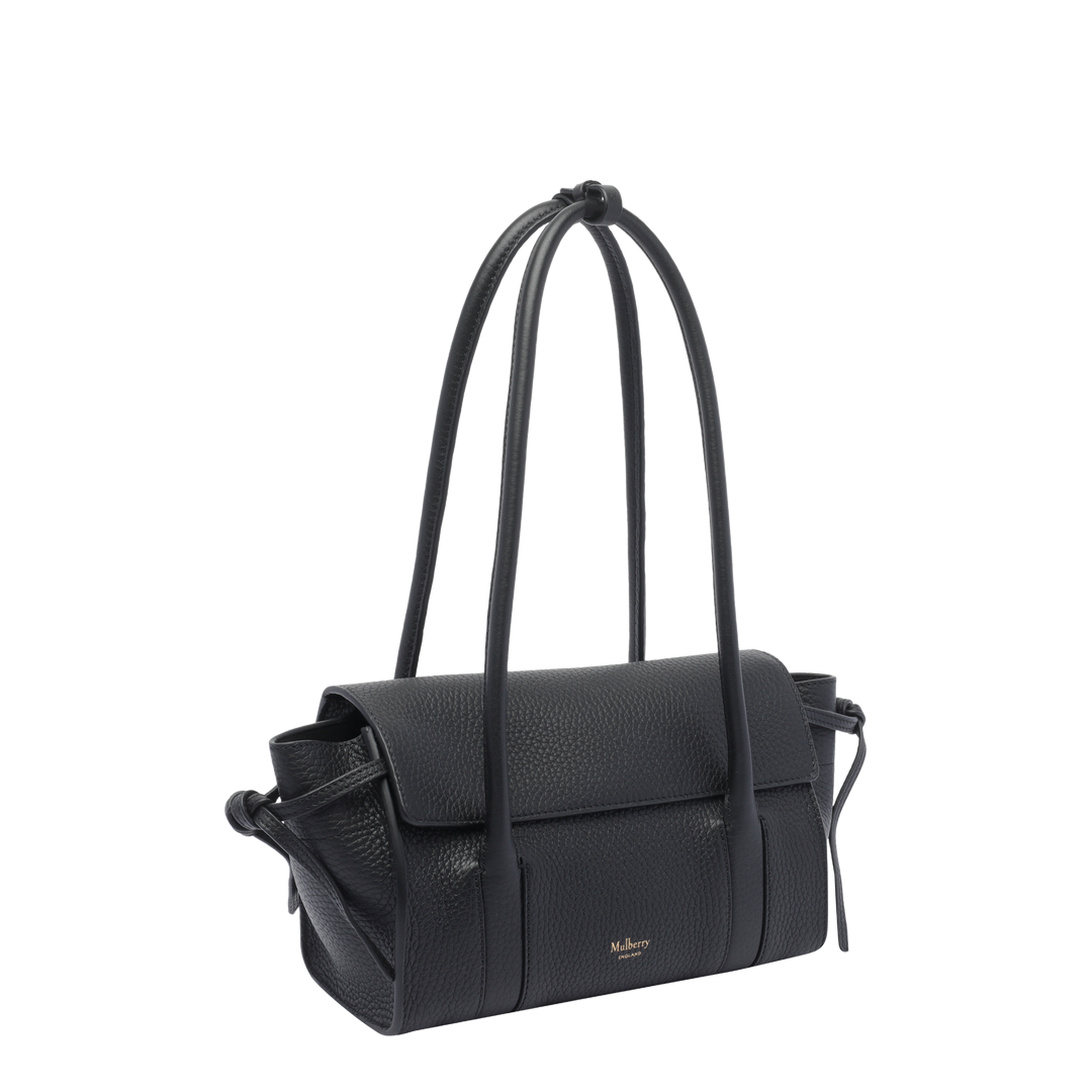 Bayswater Mini Calf Leather Shoulder Bag - Black - Image 2