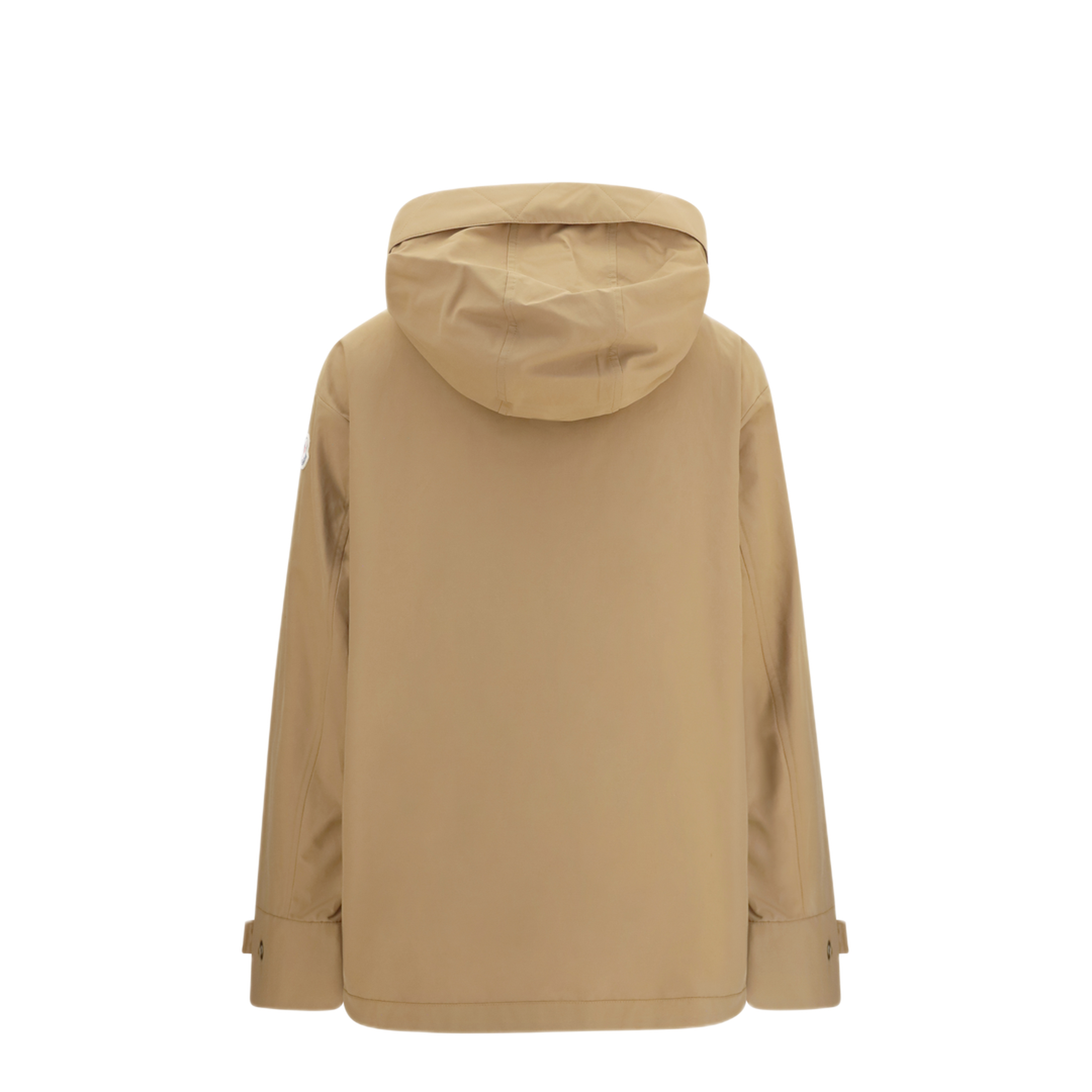Hooded Jacket with Logo Patch - Image 2