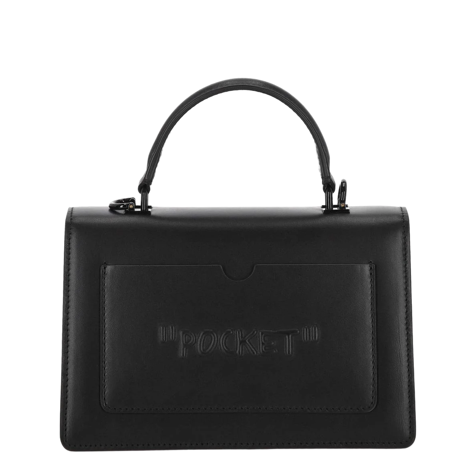 Jitney 1.4 Top Handle Bags Leather Black - Image 3