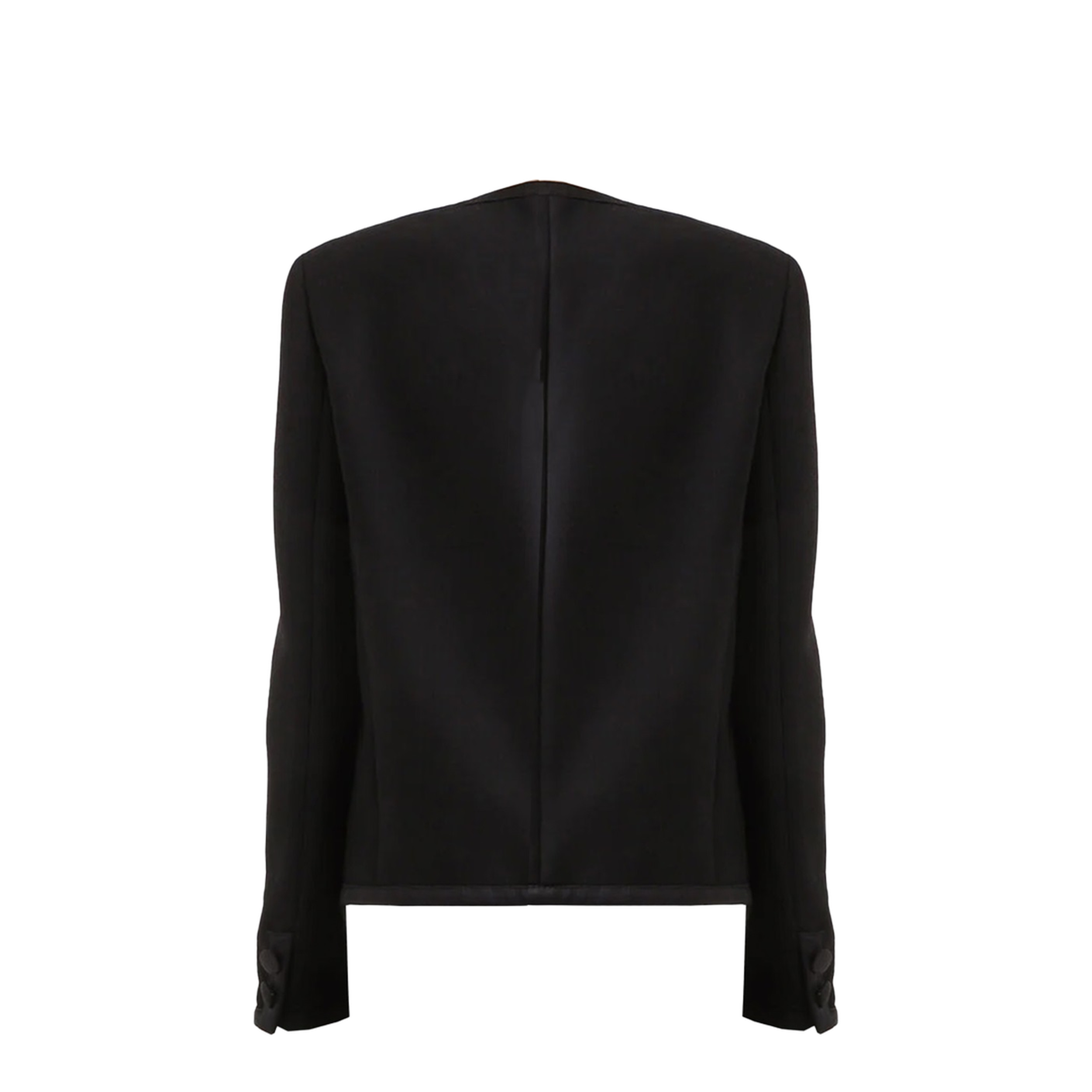 Double Crepe Single-Breasted Jacket - Image 4